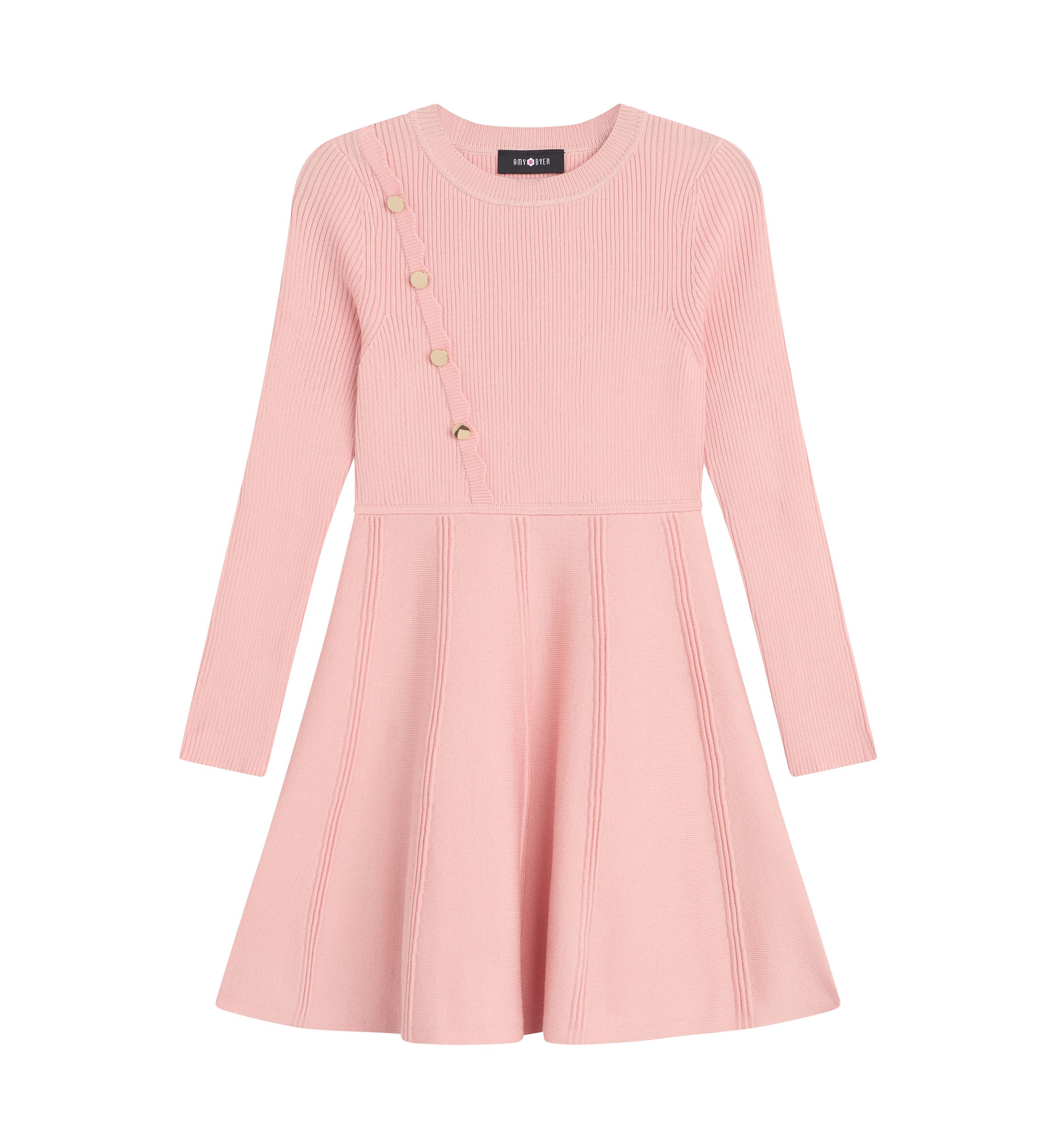 Girls 7-16 Sweater Knit Dress