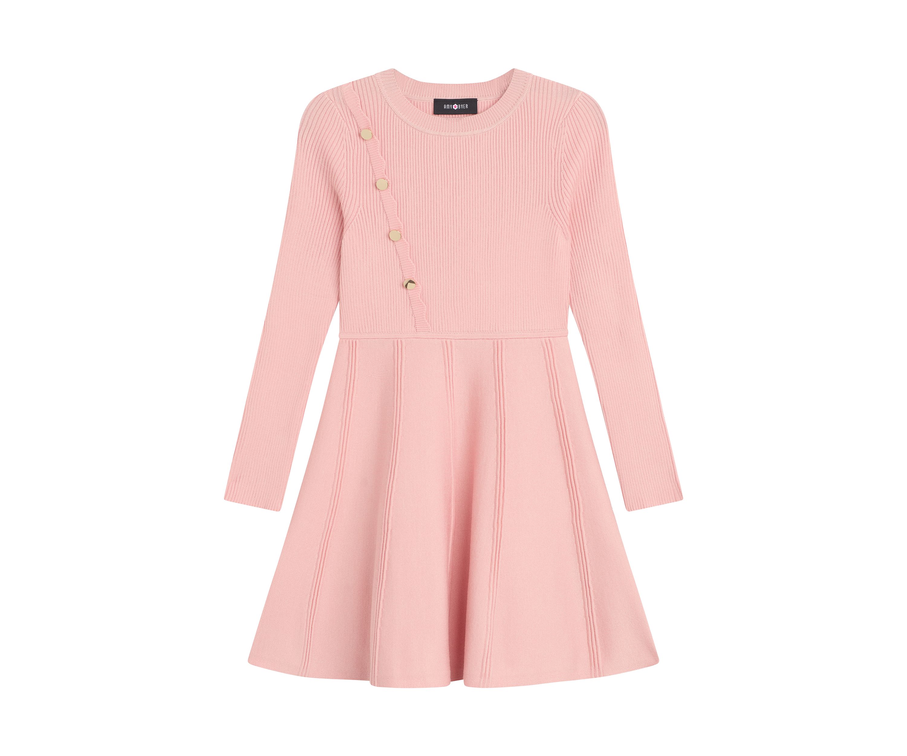 Girls 7-16 Sweater Knit Dress