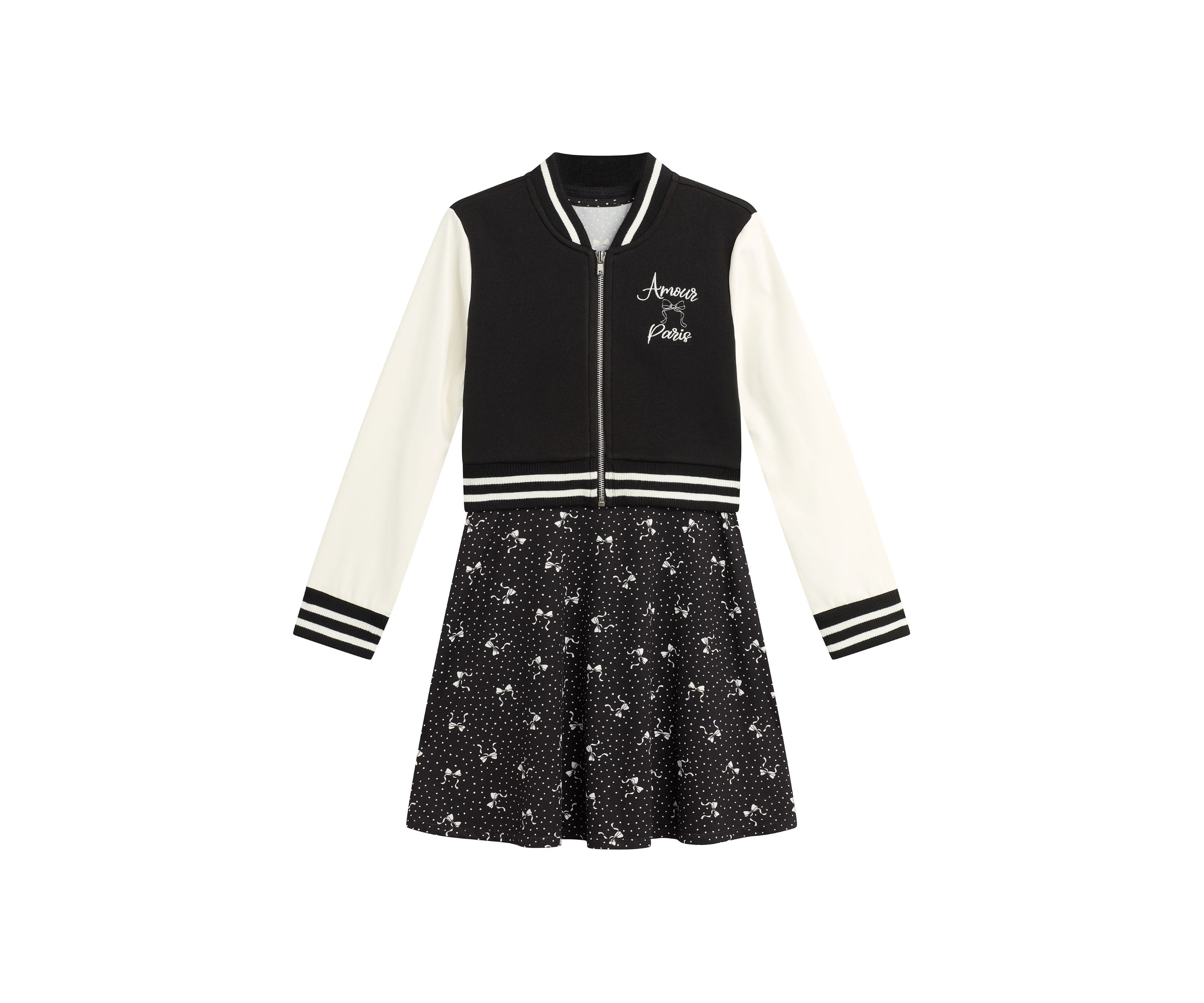 Girls 7-16 Varsity Jacket Dress