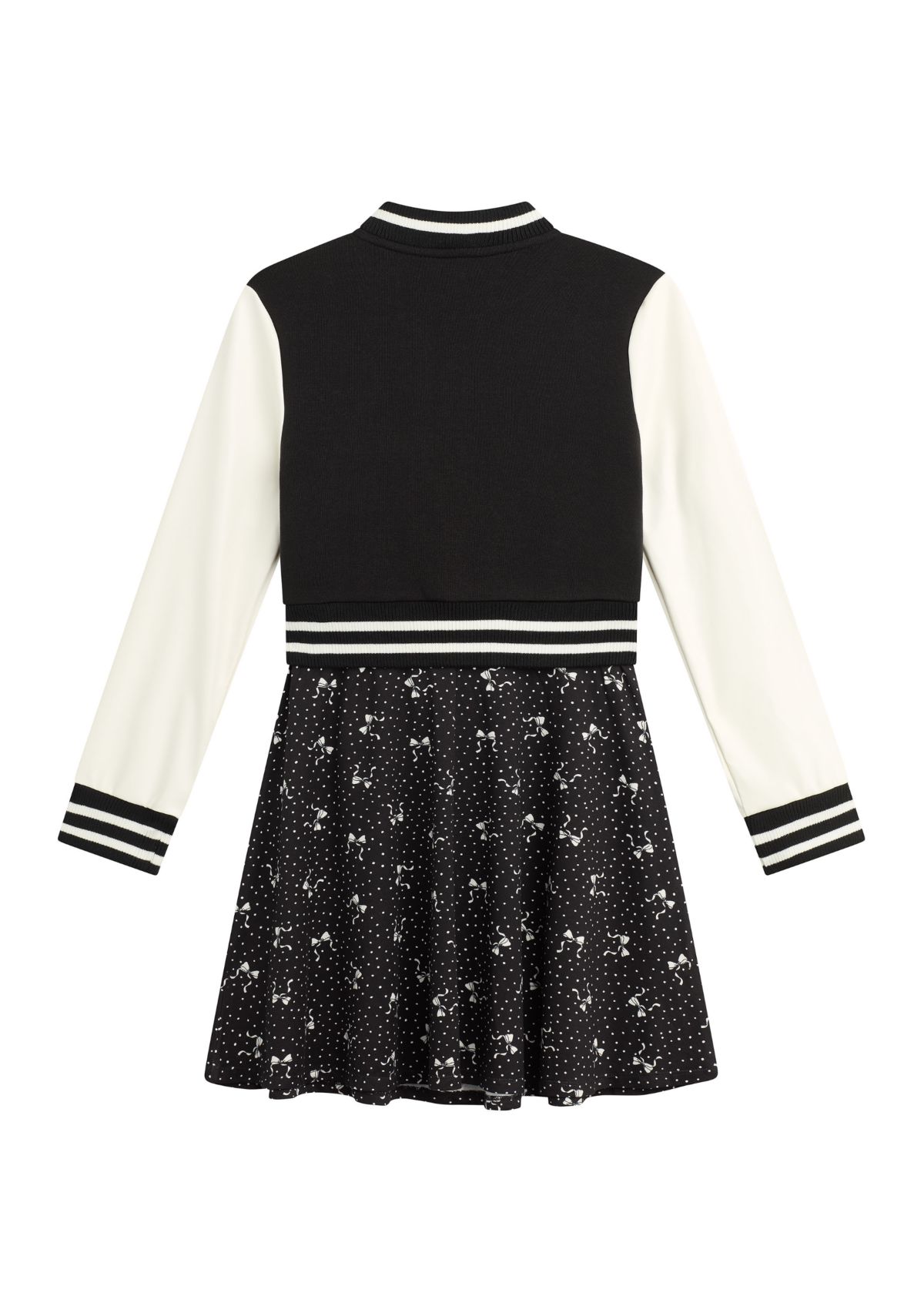Girls 7-16 Varsity Jacket Dress