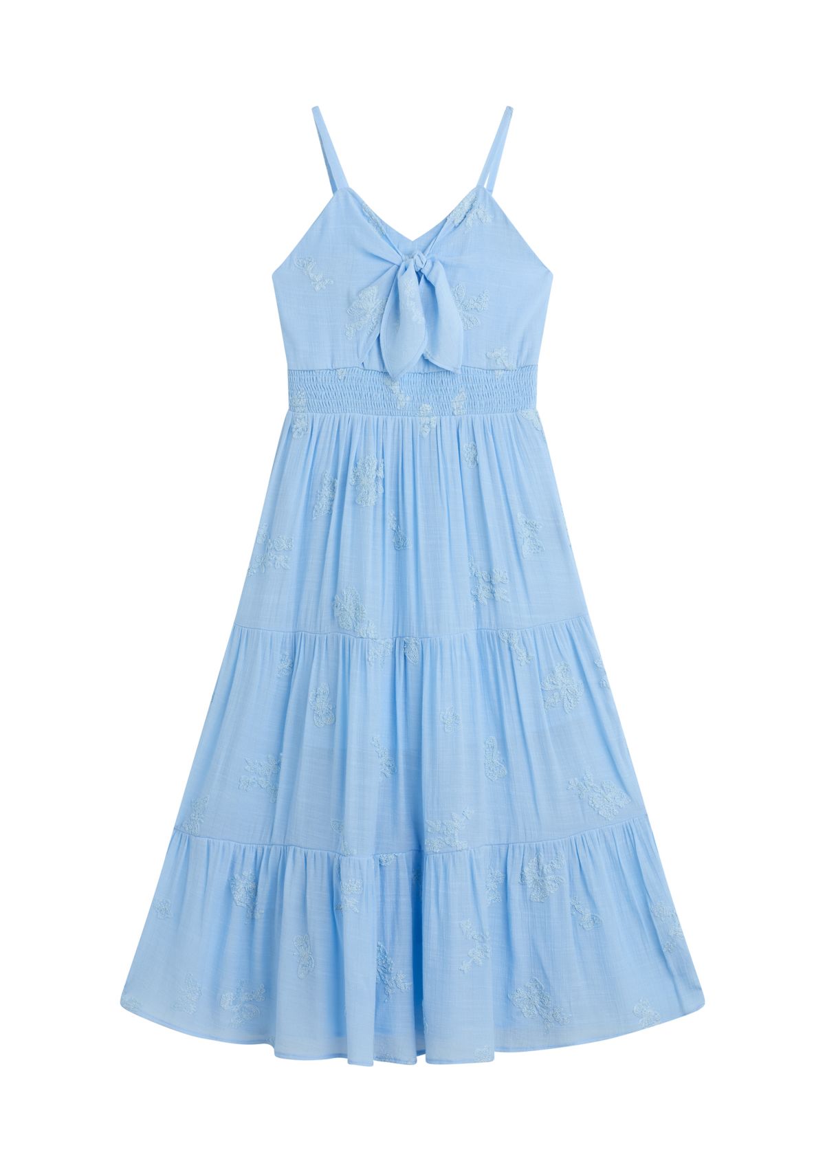Girls 7-16 Sleeveless Gauze Maxi Dress