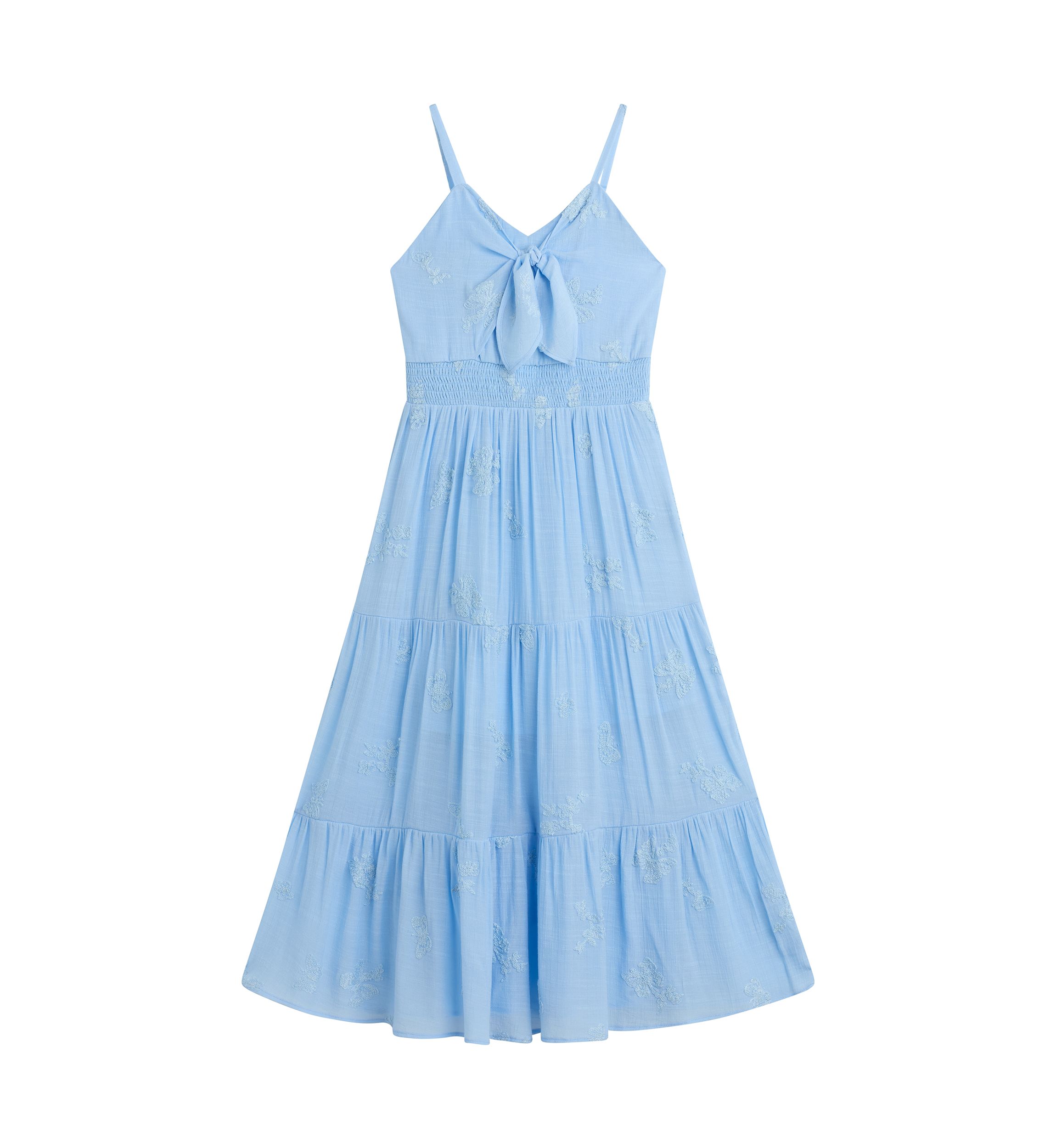 Girls 7-16 Sleeveless Gauze Maxi Dress