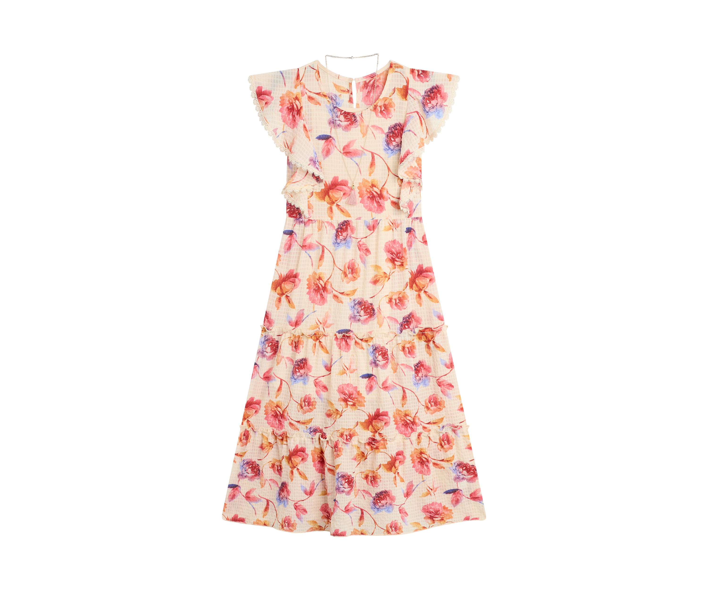 Girls 7-16 Printed Maxi Dress