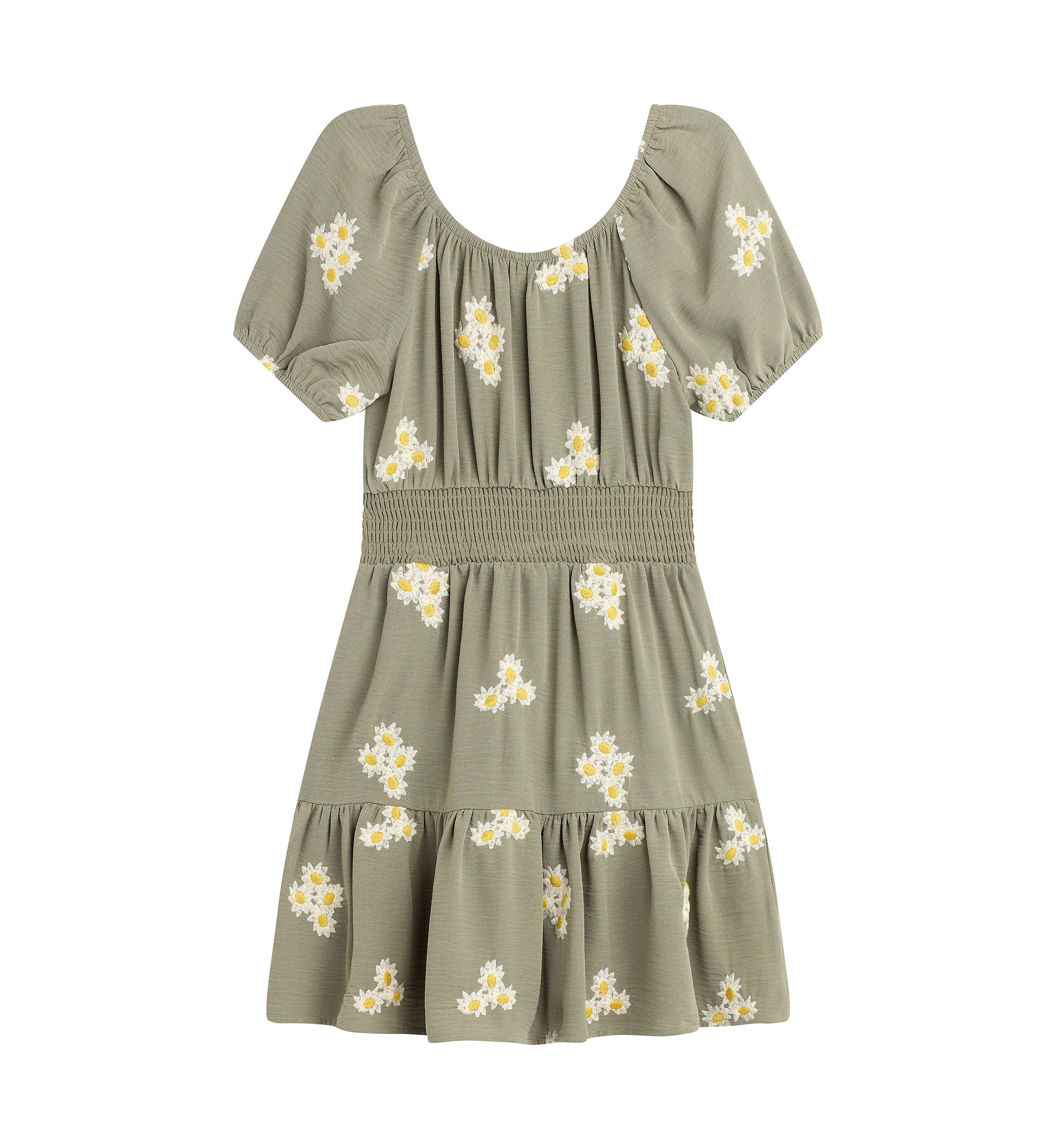 Girls 7-16 Daisy Embroidered Dress