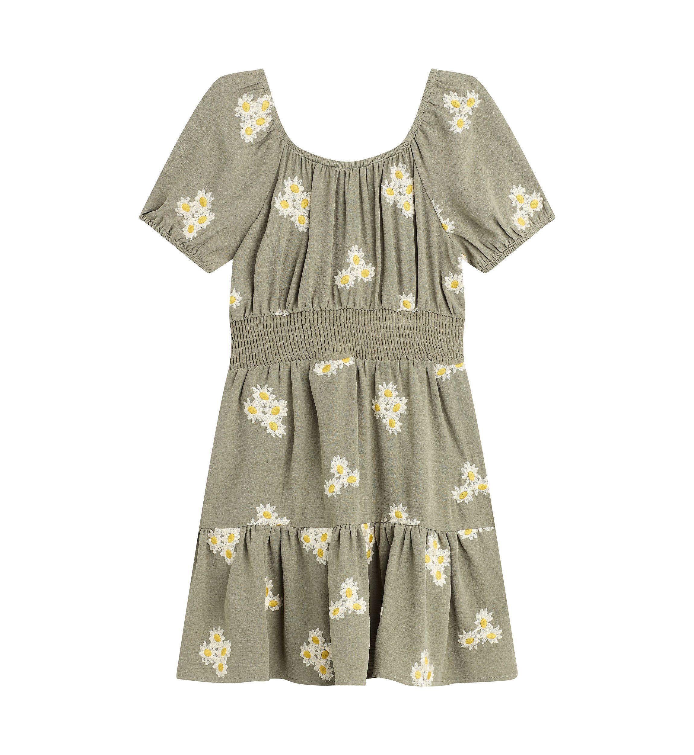 Girls 7-16 Daisy Embroidered Dress