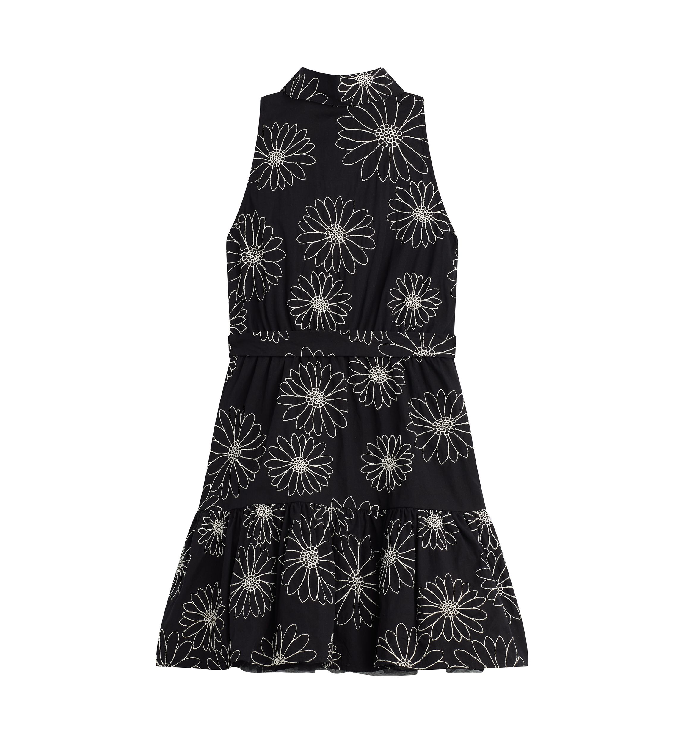 amy byer black dress Amya Strapless Faux Fur Dress main image 1