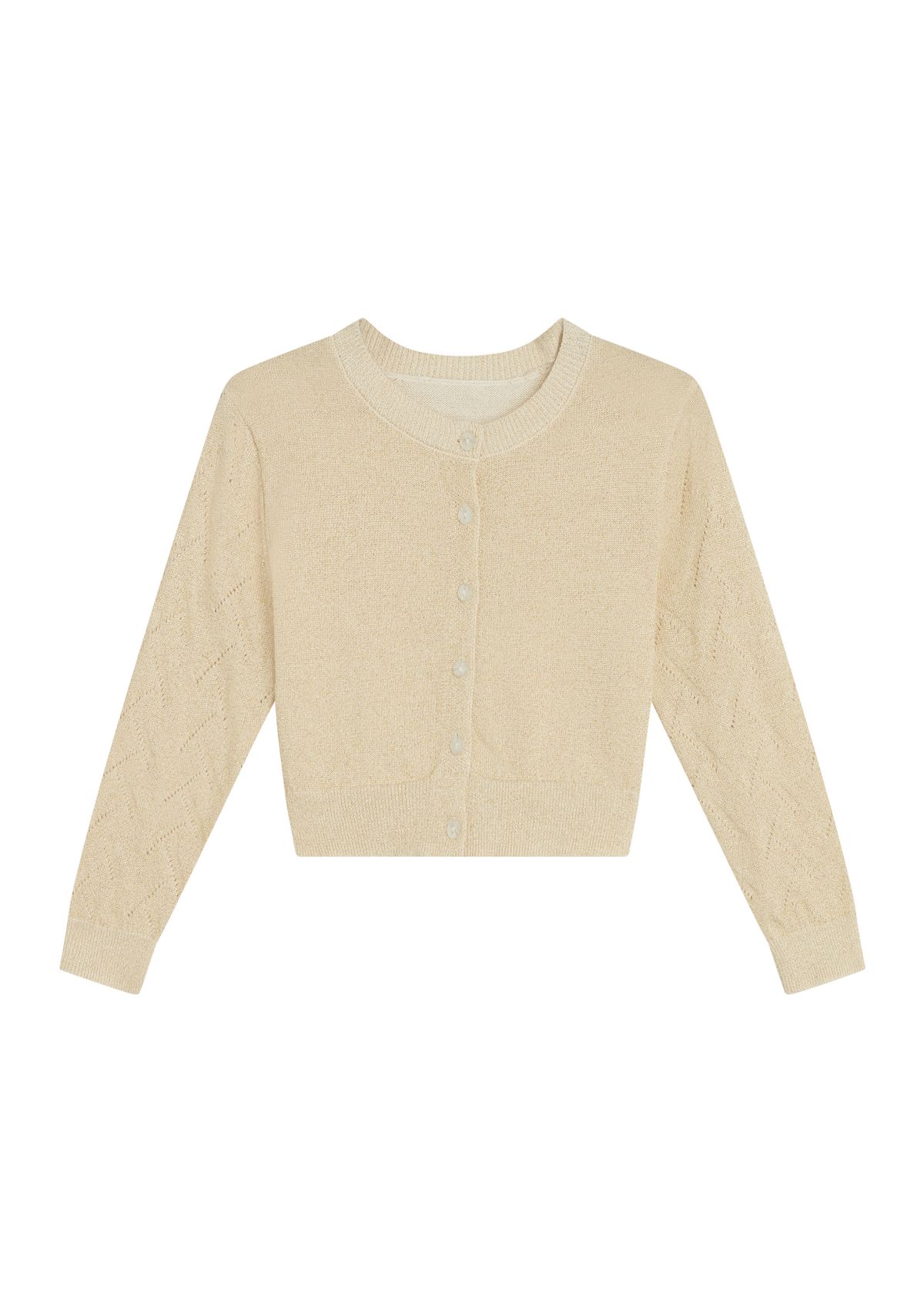Girls 4-6x Metallic Cardigan