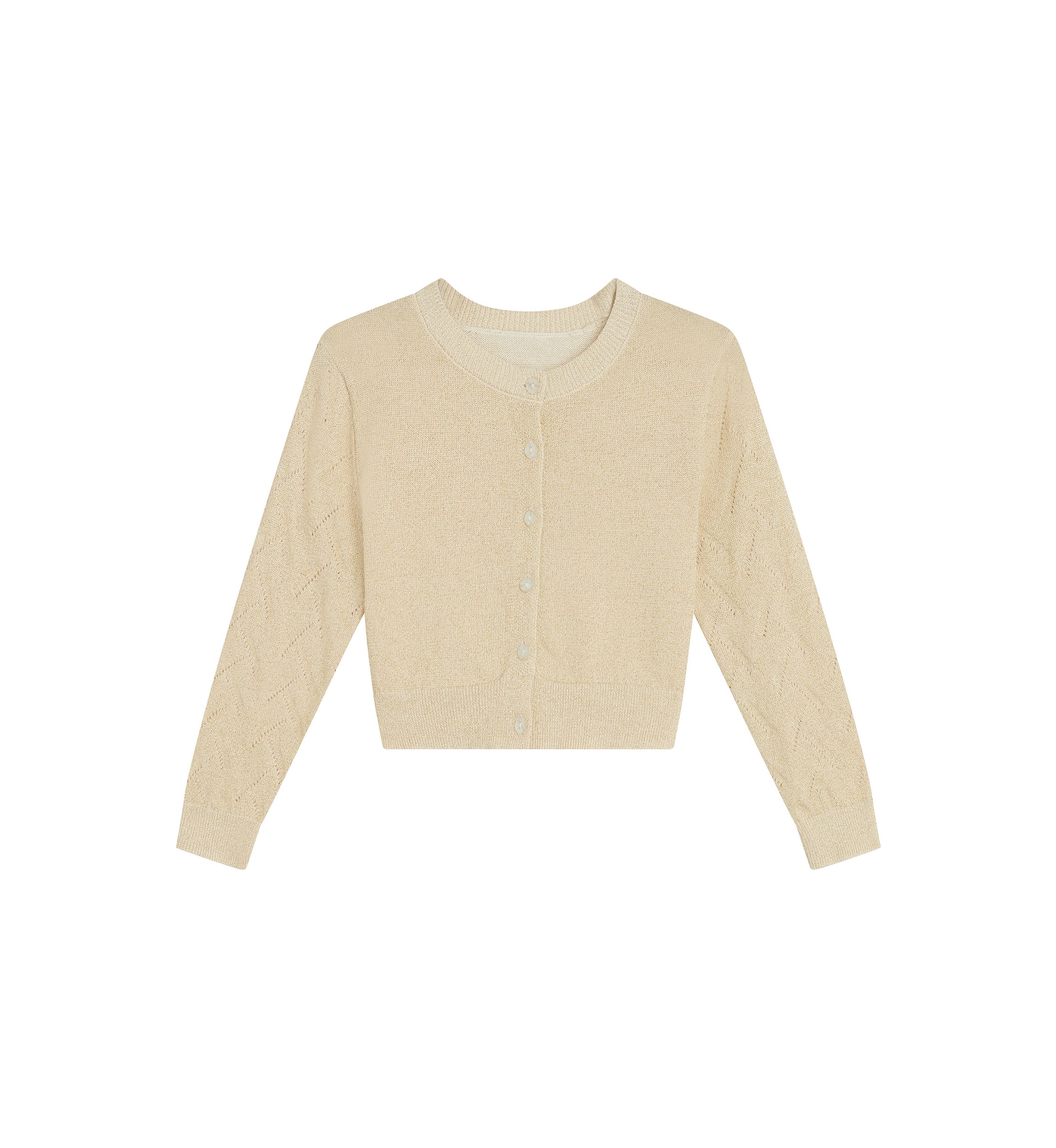 Girls 4-6x Metallic Cardigan