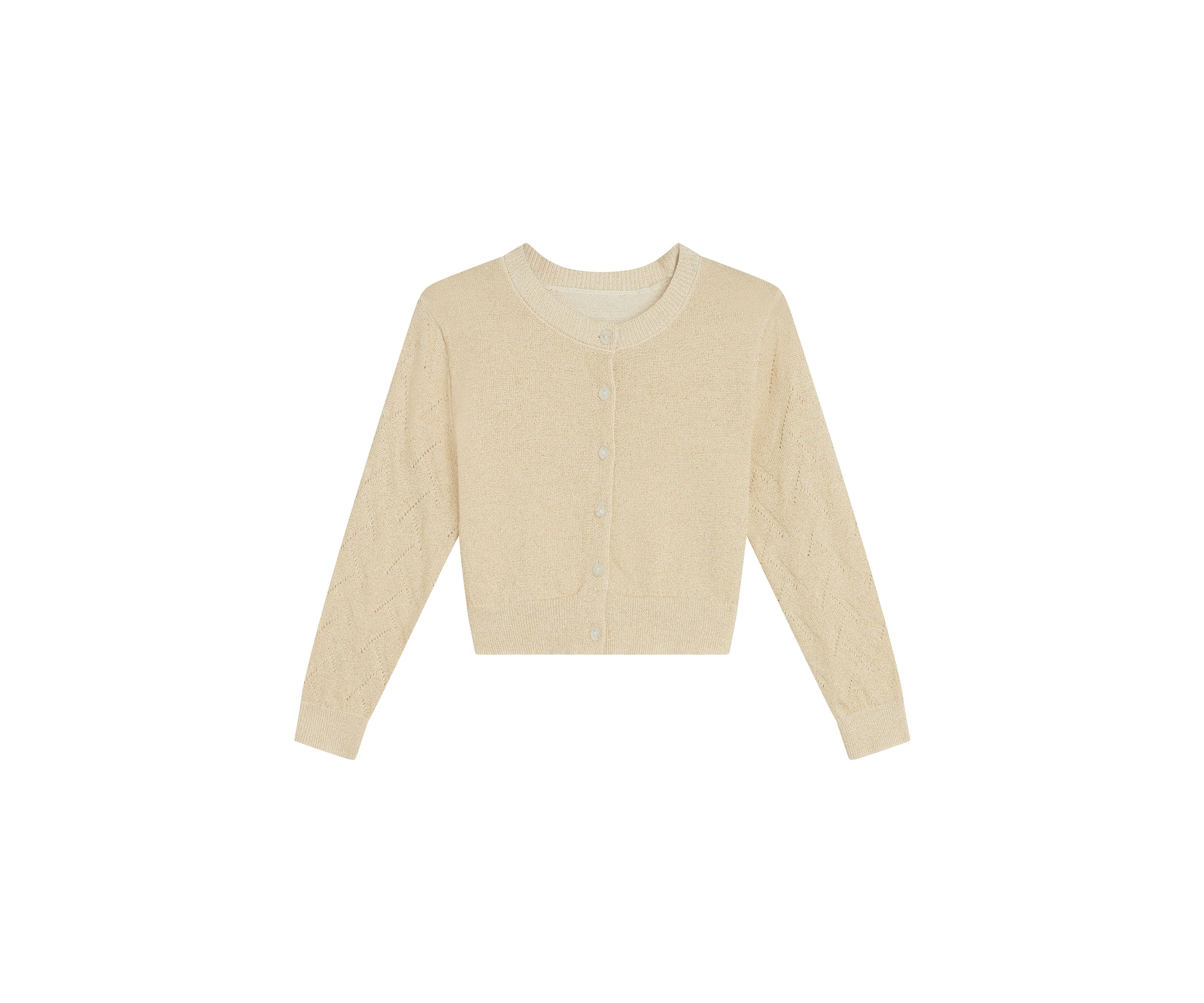 Girls 4-6x Metallic Cardigan