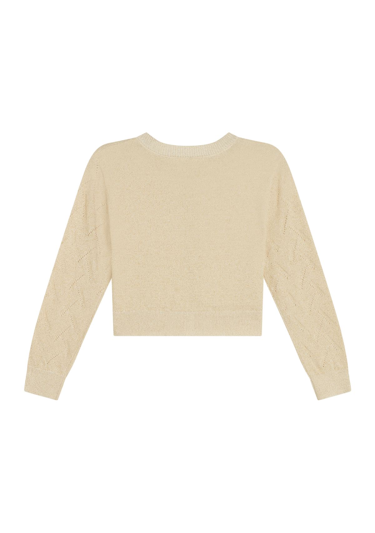Girls 4-6x Metallic Cardigan