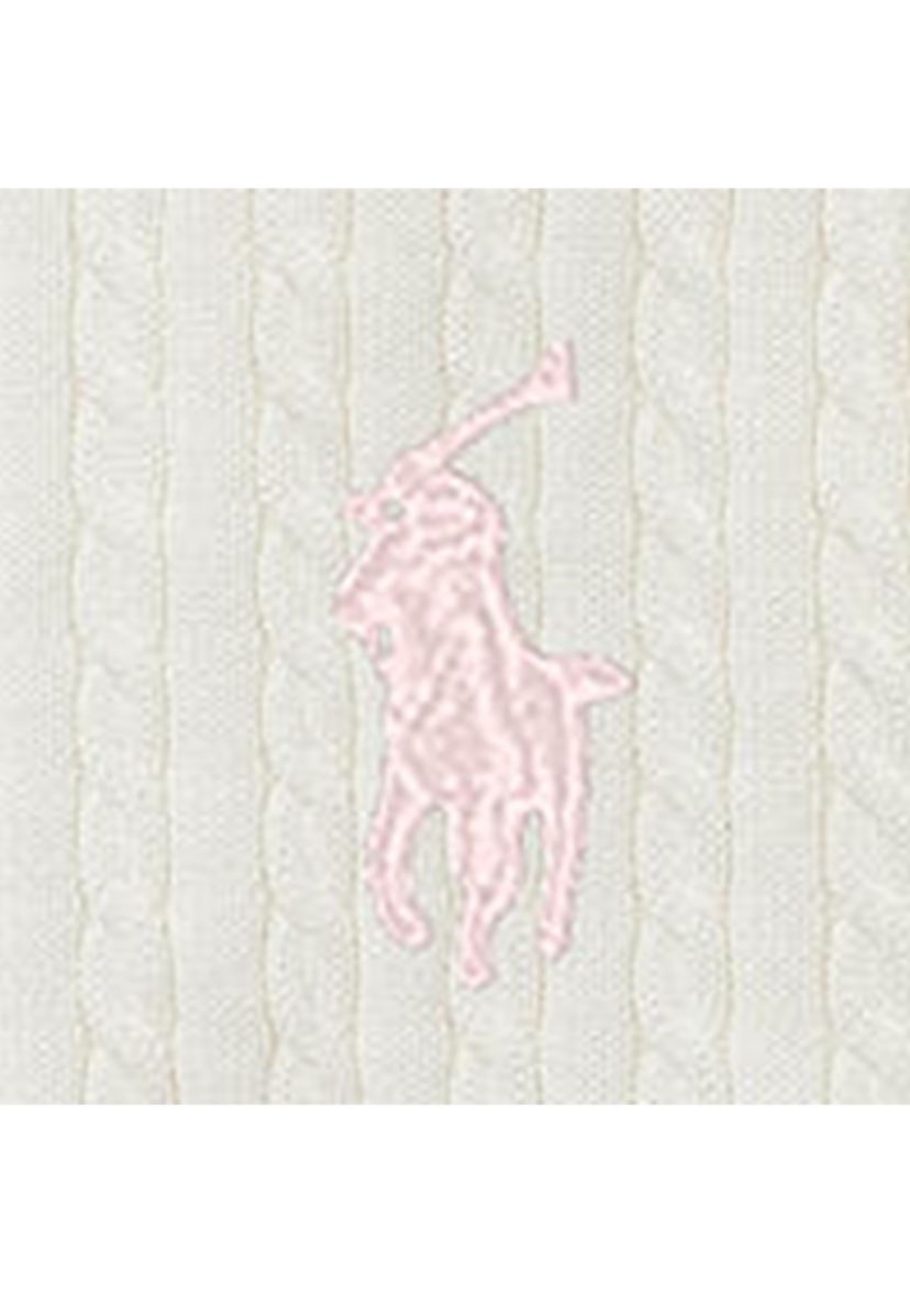 Girls 7-16 Mini-Cable Cotton Cardigan