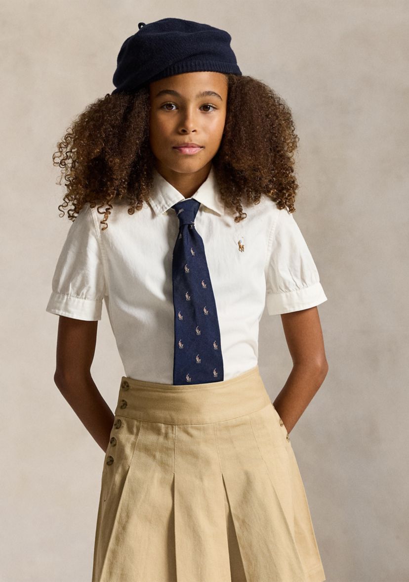 Girls 7-16 Oxford Shirt