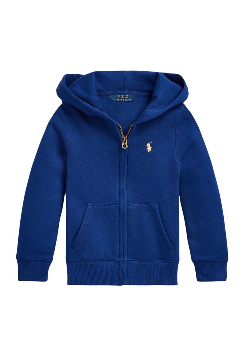 Girls 2-6x Fleece Full Zip Hoodie