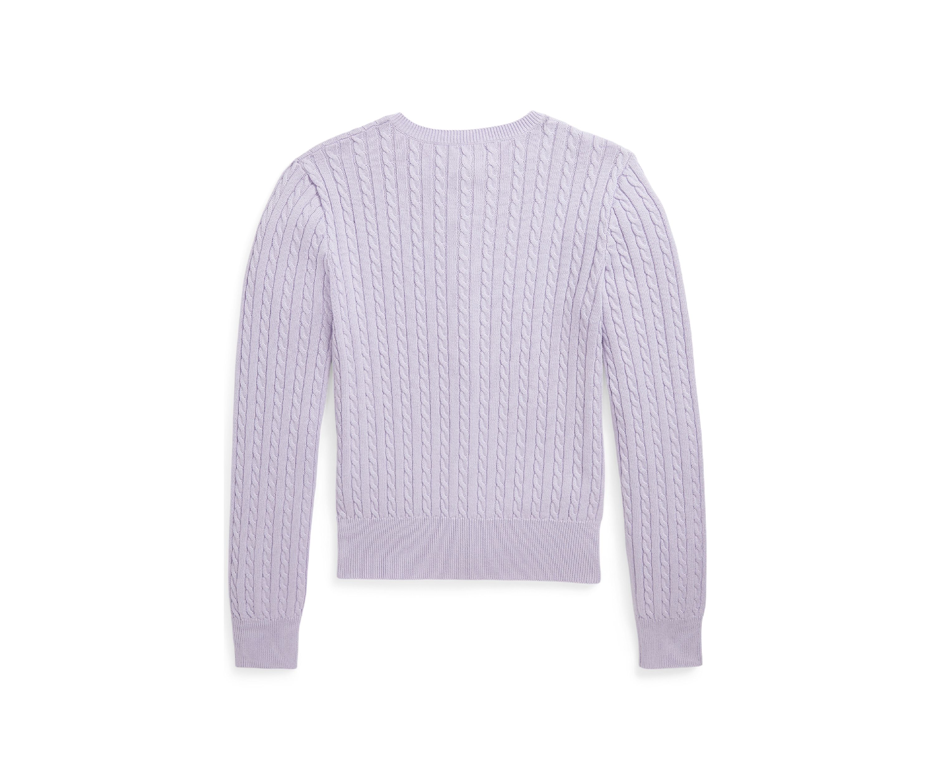 Girls 7-16 Mini Cable Cotton Cardigan