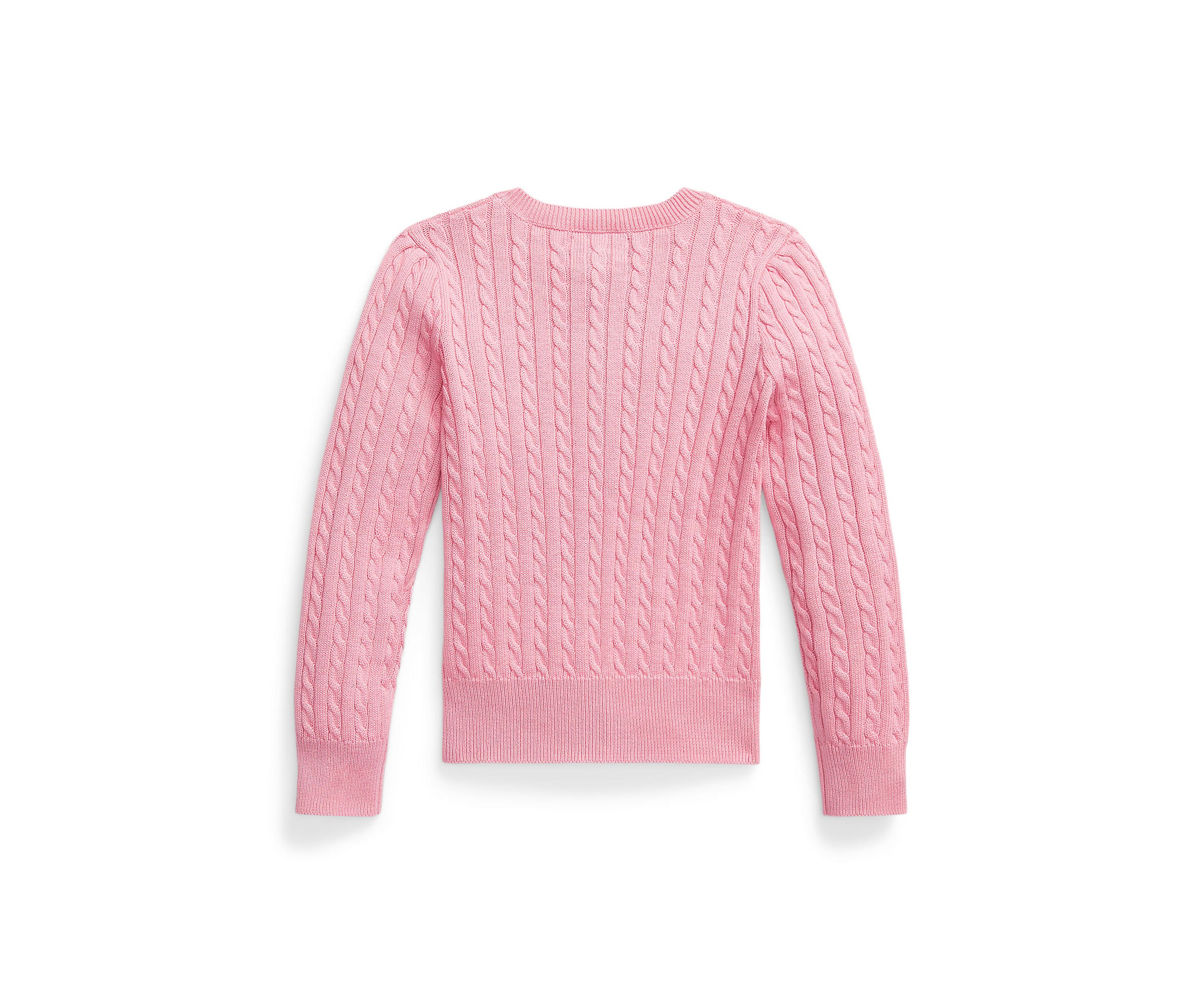 Girls 2-6x Mini-Cable Cotton Cardigan