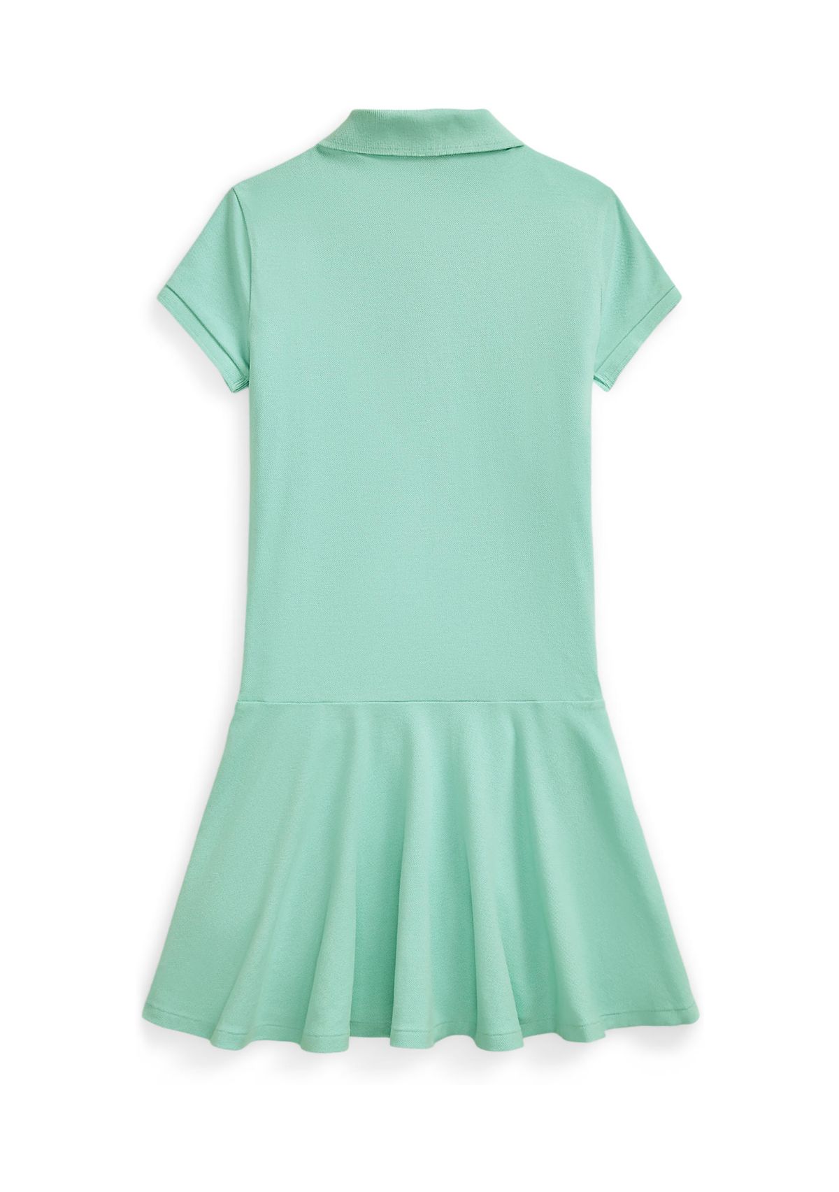 Girls 7-16 Stretch Mesh Polo Dress