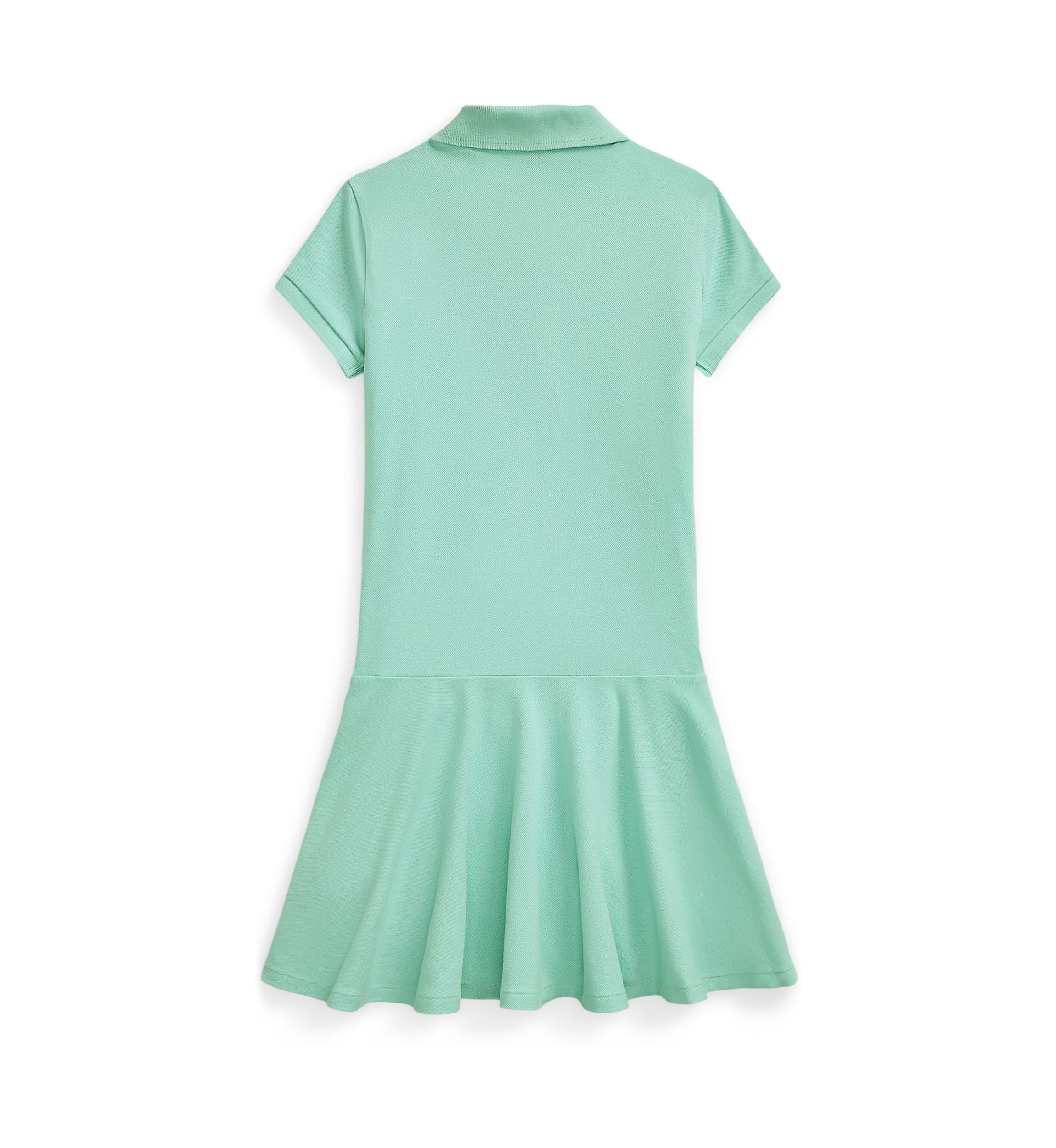 Girls 7-16 Stretch Mesh Polo Dress