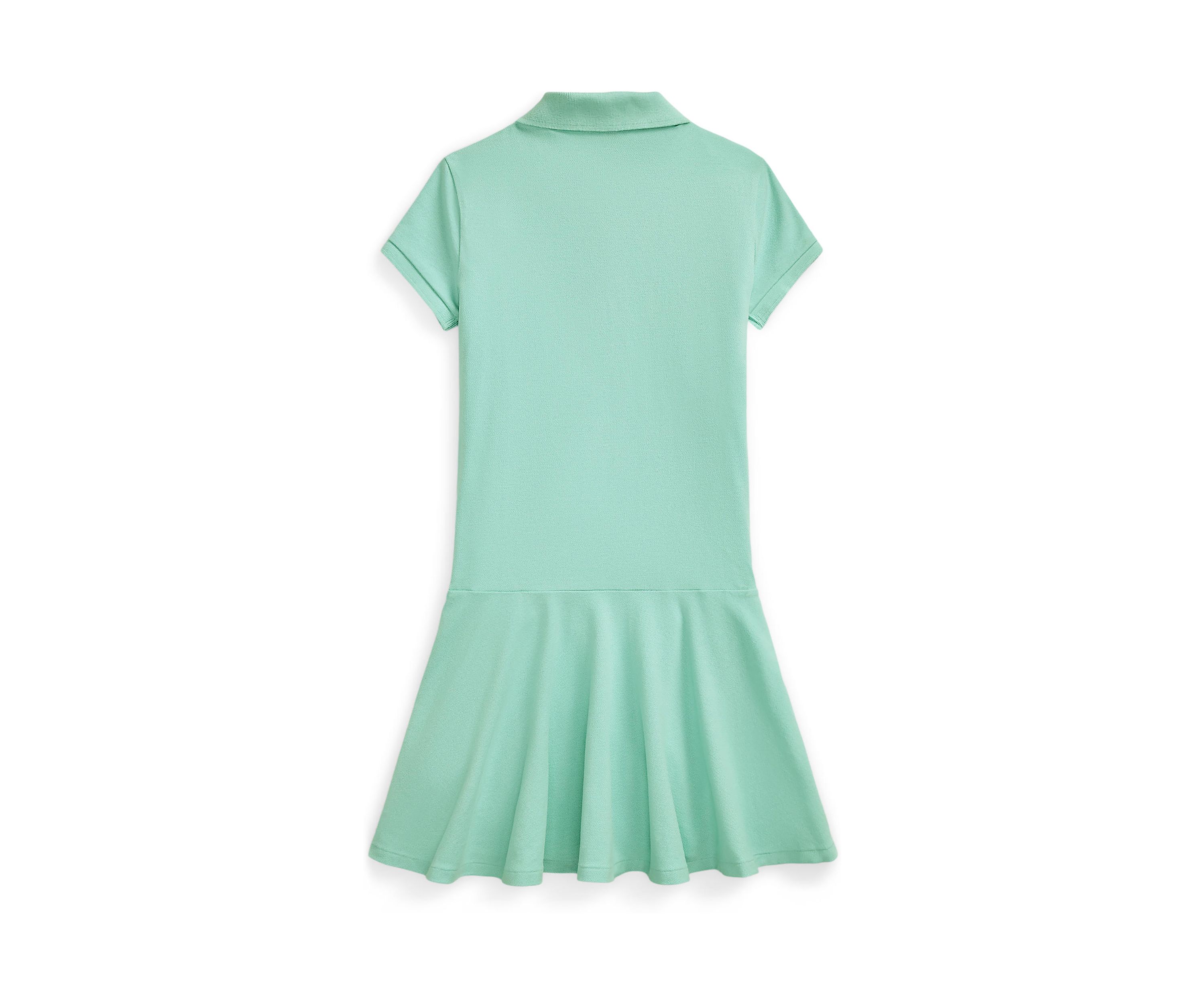 Girls 7-16 Stretch Mesh Polo Dress