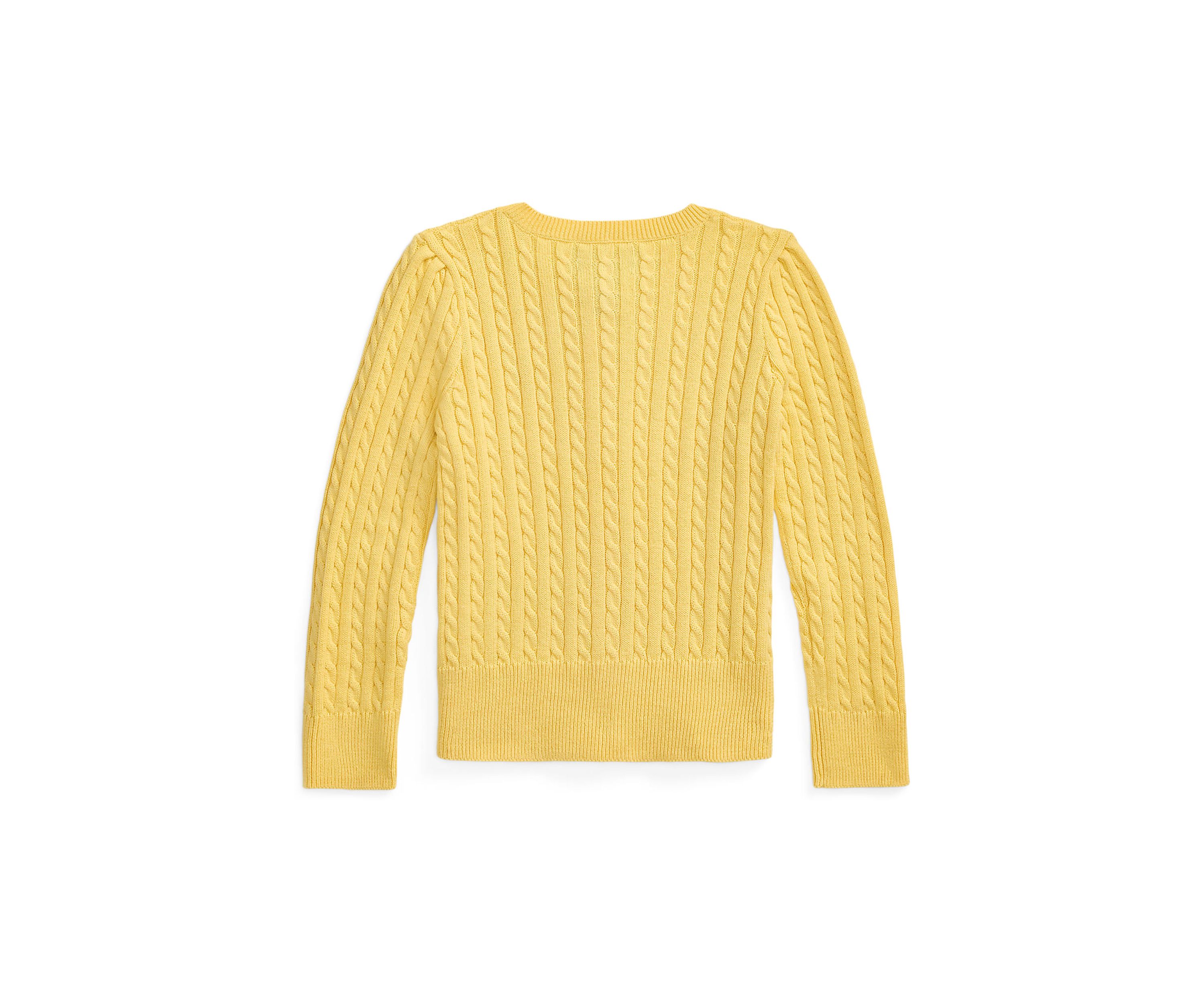 Girls 2-6x Mini-Cable Cotton Cardigan