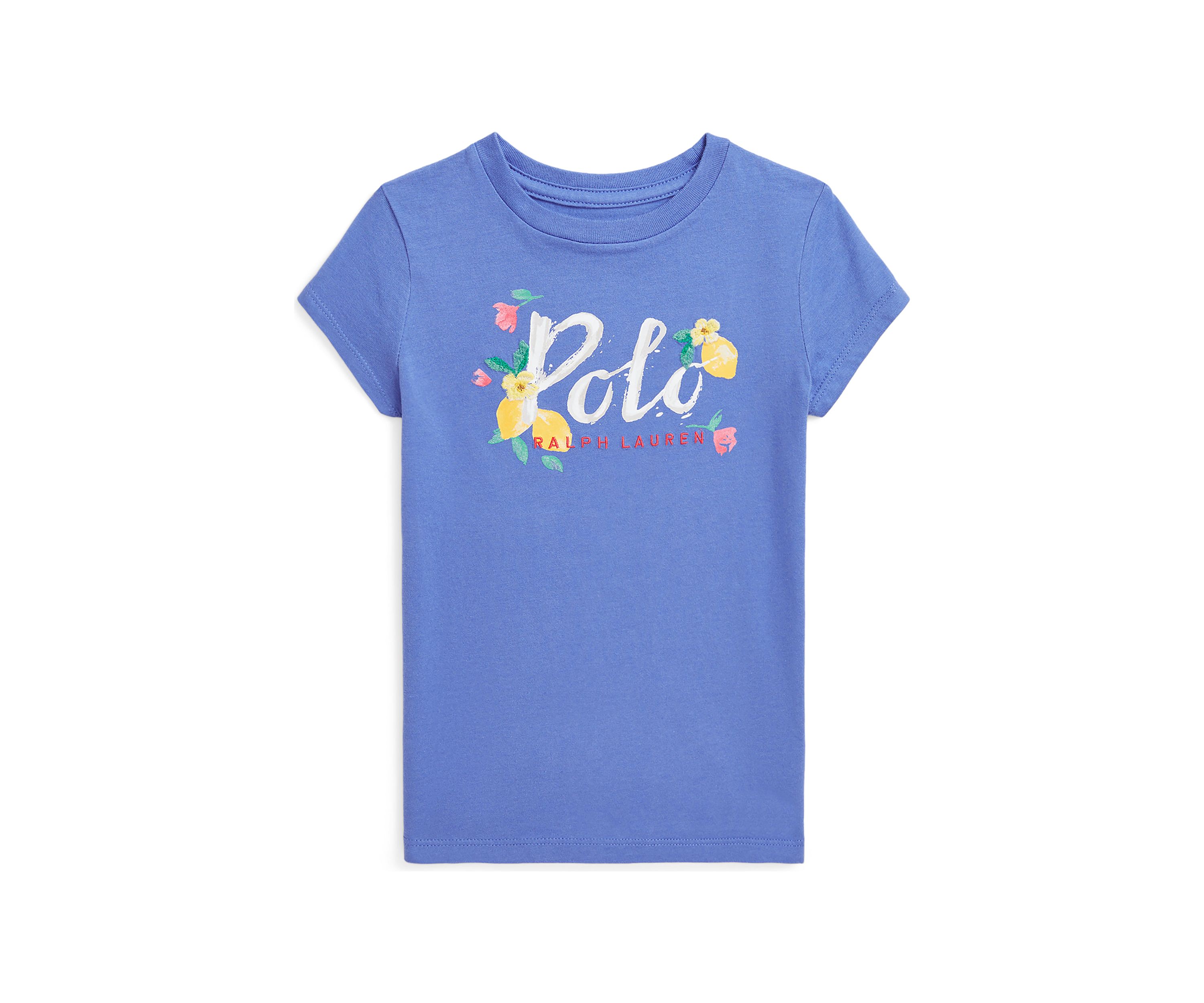 Girls 2-6x Logo Cotton Jersey T-Shirt
