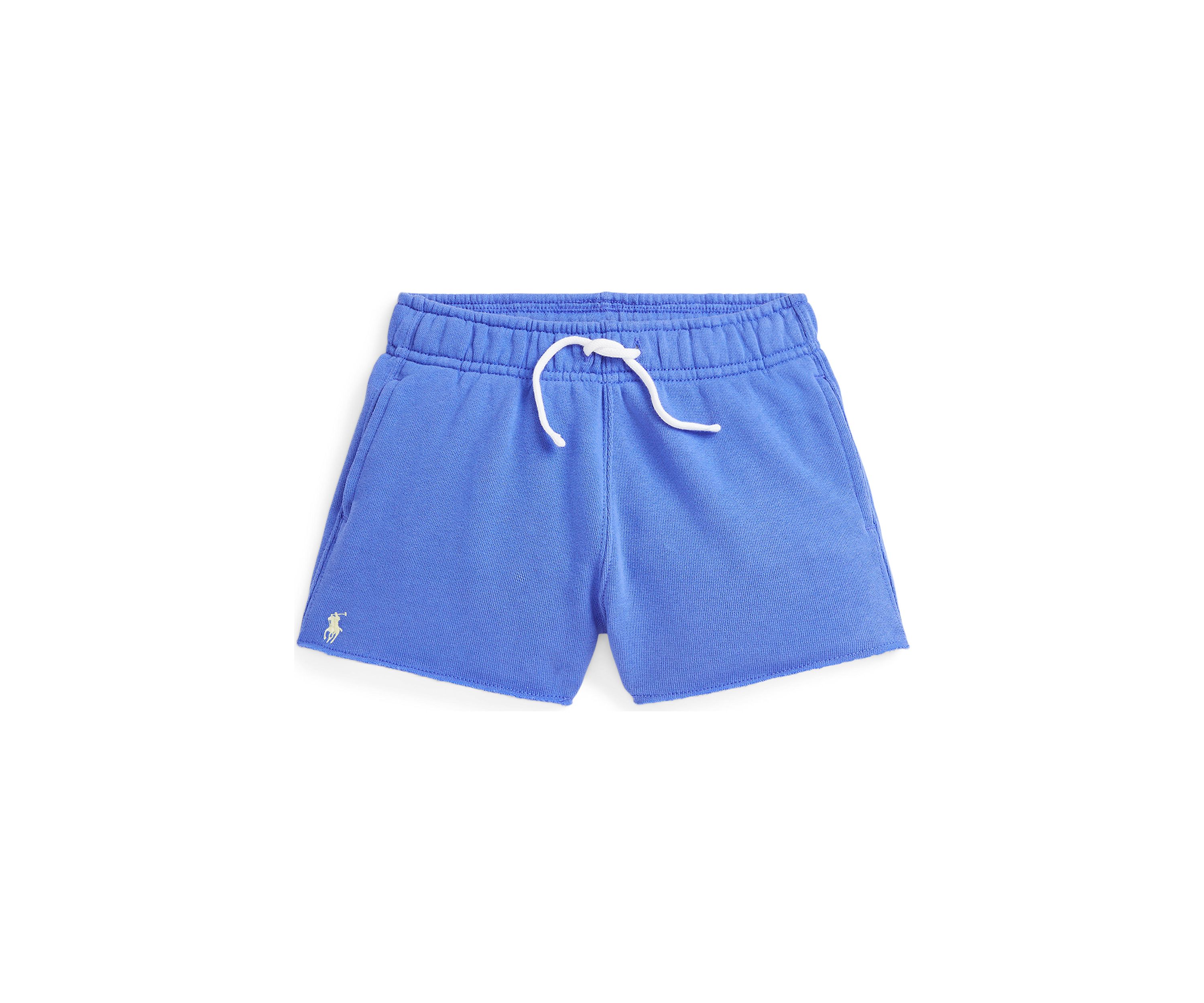 Girls 2-6x Raw Hem Terry Shorts