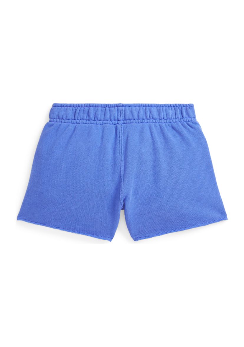 Girls 2-6x Raw Hem Terry Shorts