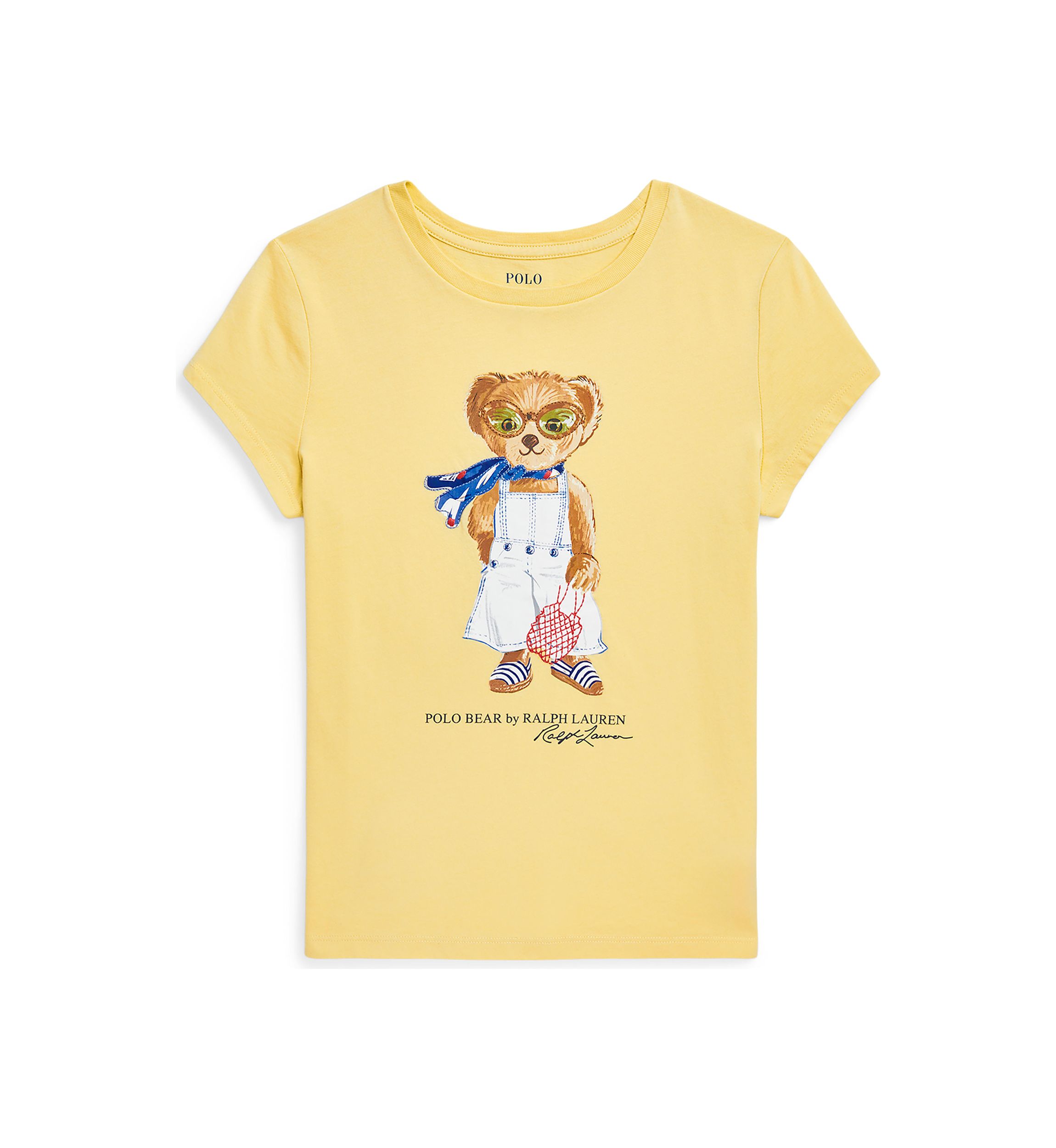 Girls 7-16 Polo Bear Cotton Jersey T-Shirt