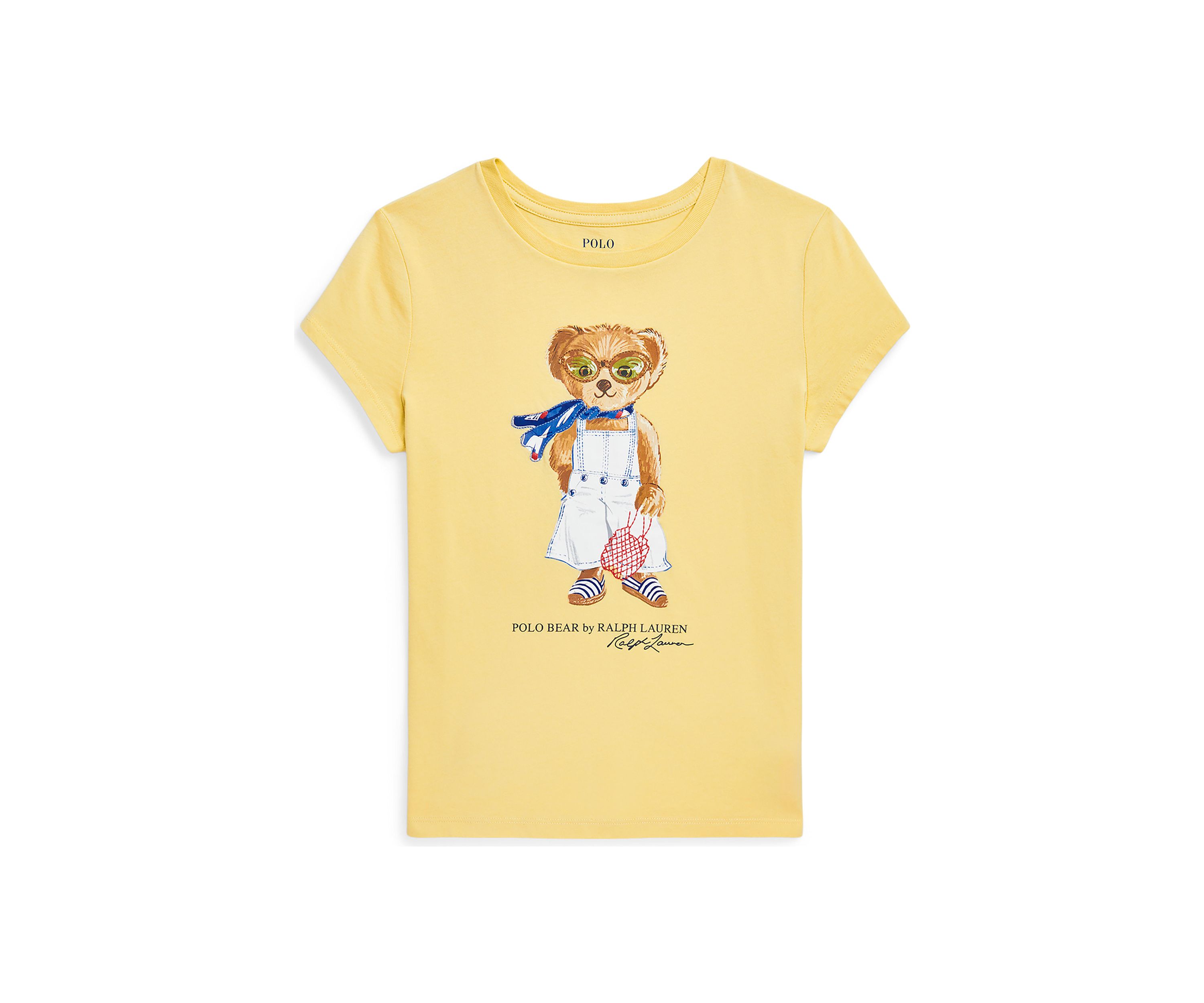 Girls 7-16 Polo Bear Cotton Jersey T-Shirt