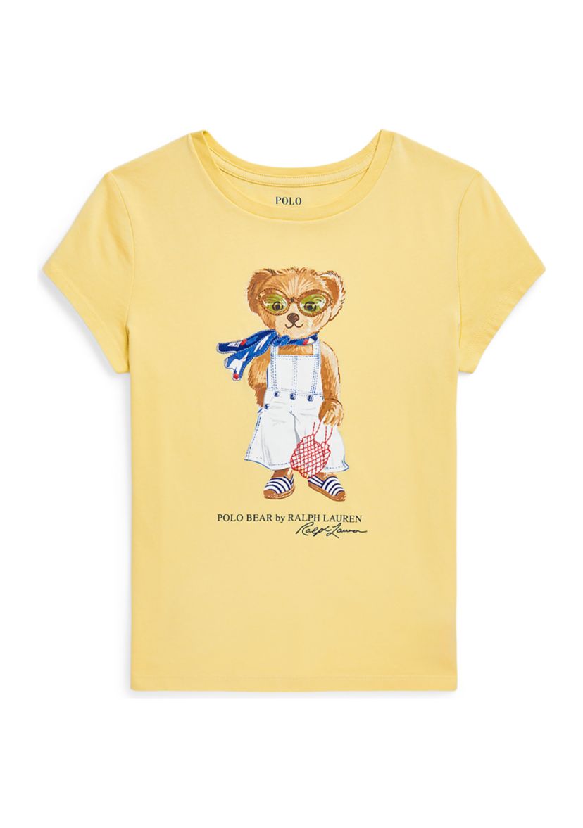 Girls 7-16 Polo Bear Cotton Jersey T-Shirt