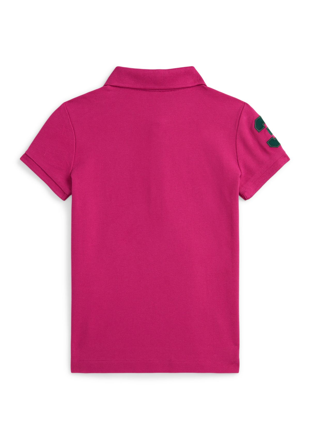 Girls 2-6x Big Pony Stretch Mesh Polo Shirt