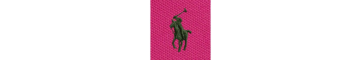 Girls 2-6x Big Pony Stretch Mesh Polo Shirt