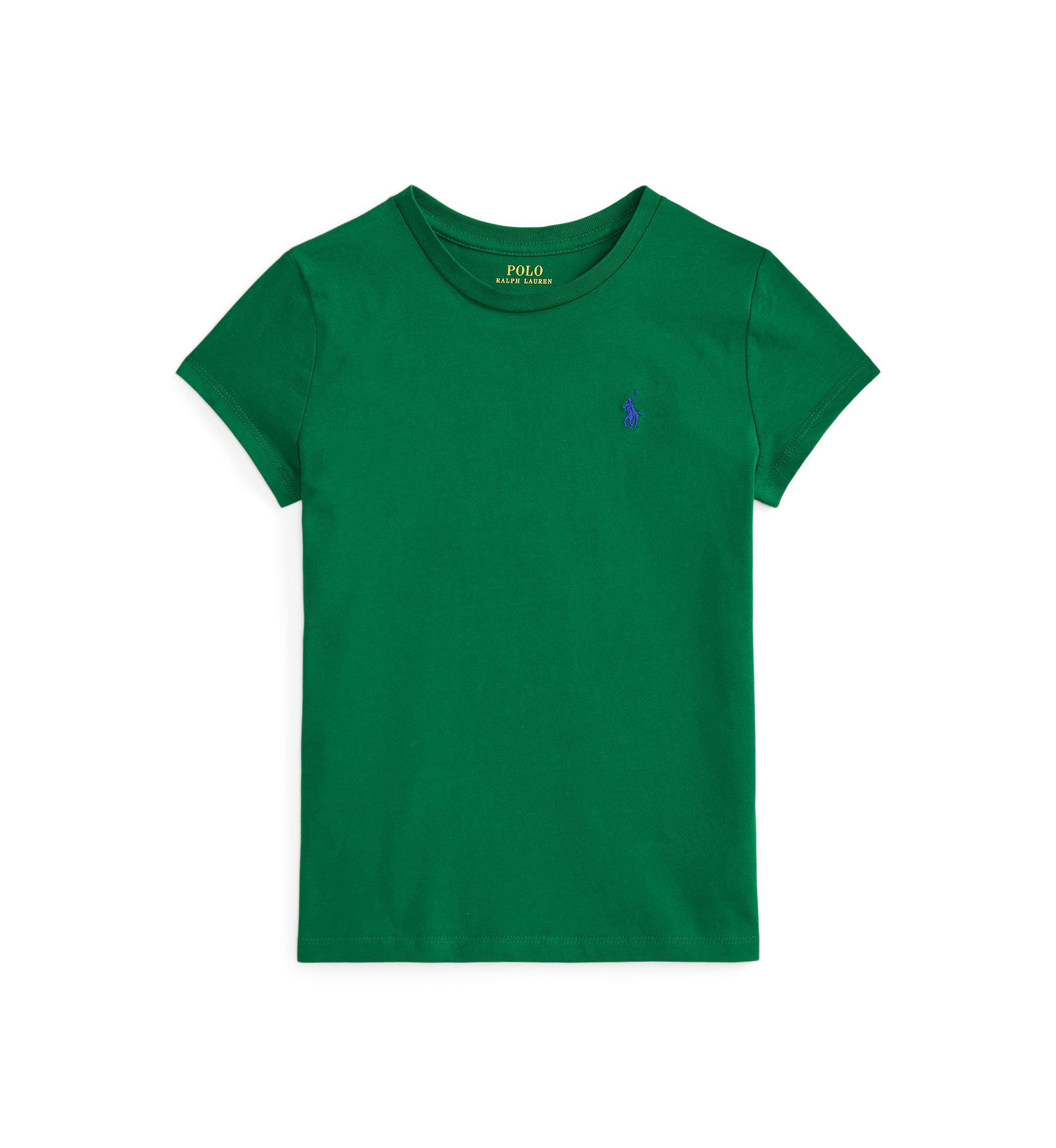Girls 7-16 Cotton Jersey Crew Neck T-Shirt