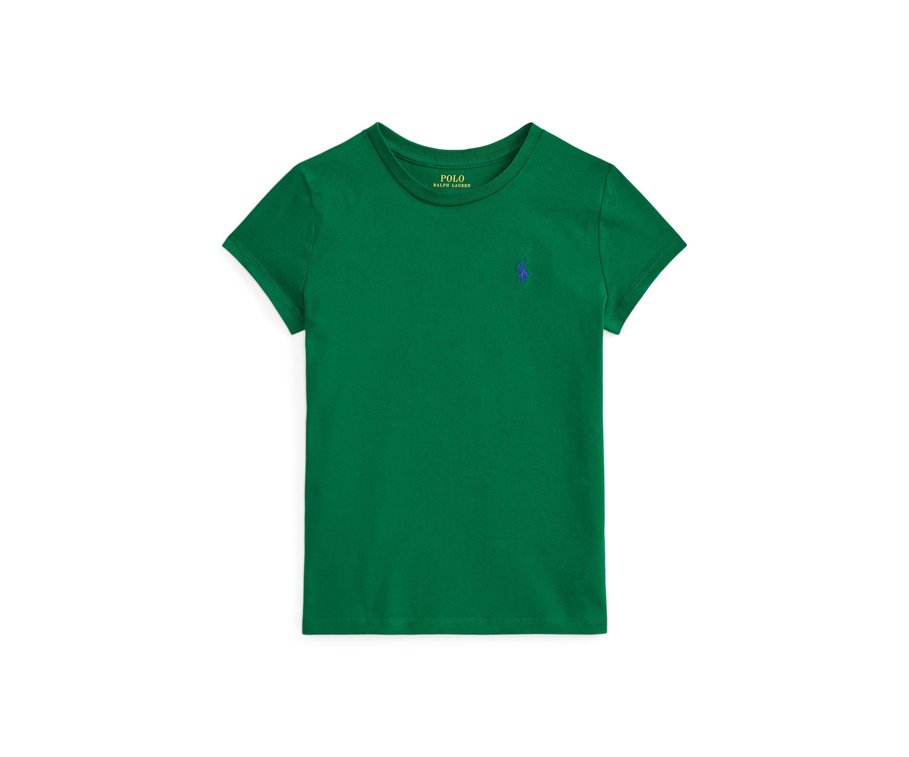 Girls 7-16 Cotton Jersey Crew Neck T-Shirt