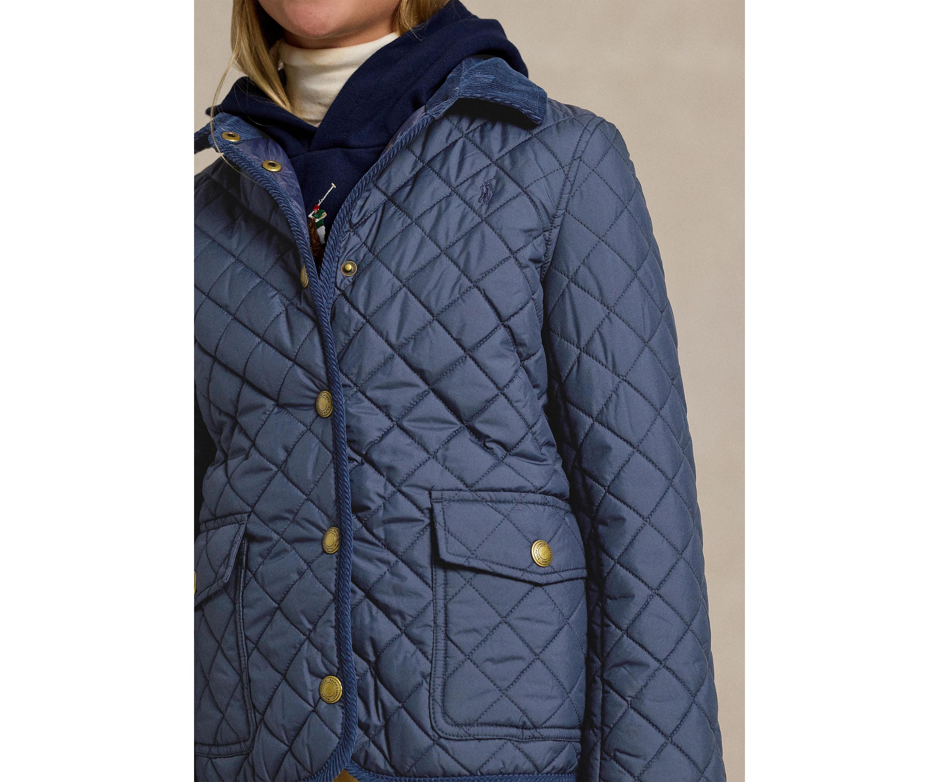 Girls 7-16 Quilted Water Repellent Barn Jacket