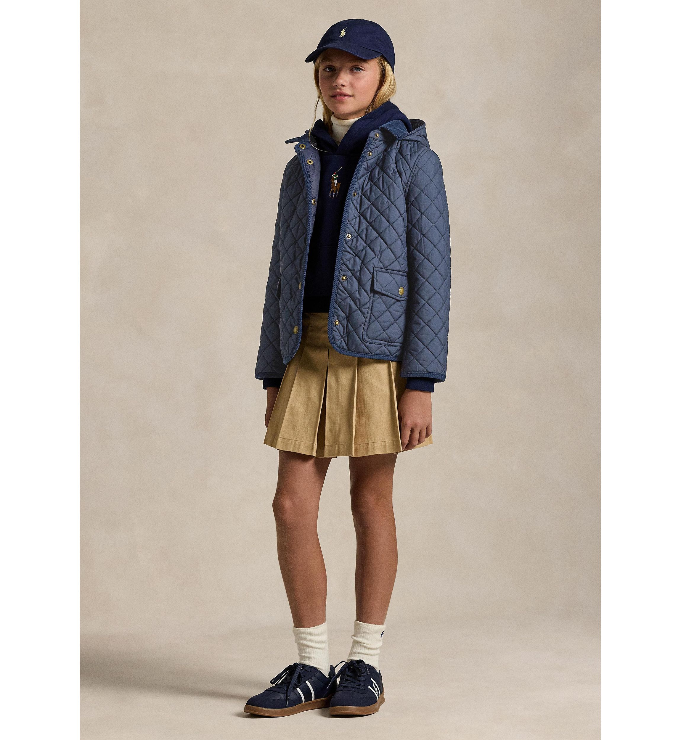 Girls 7-16 Quilted Water Repellent Barn Jacket