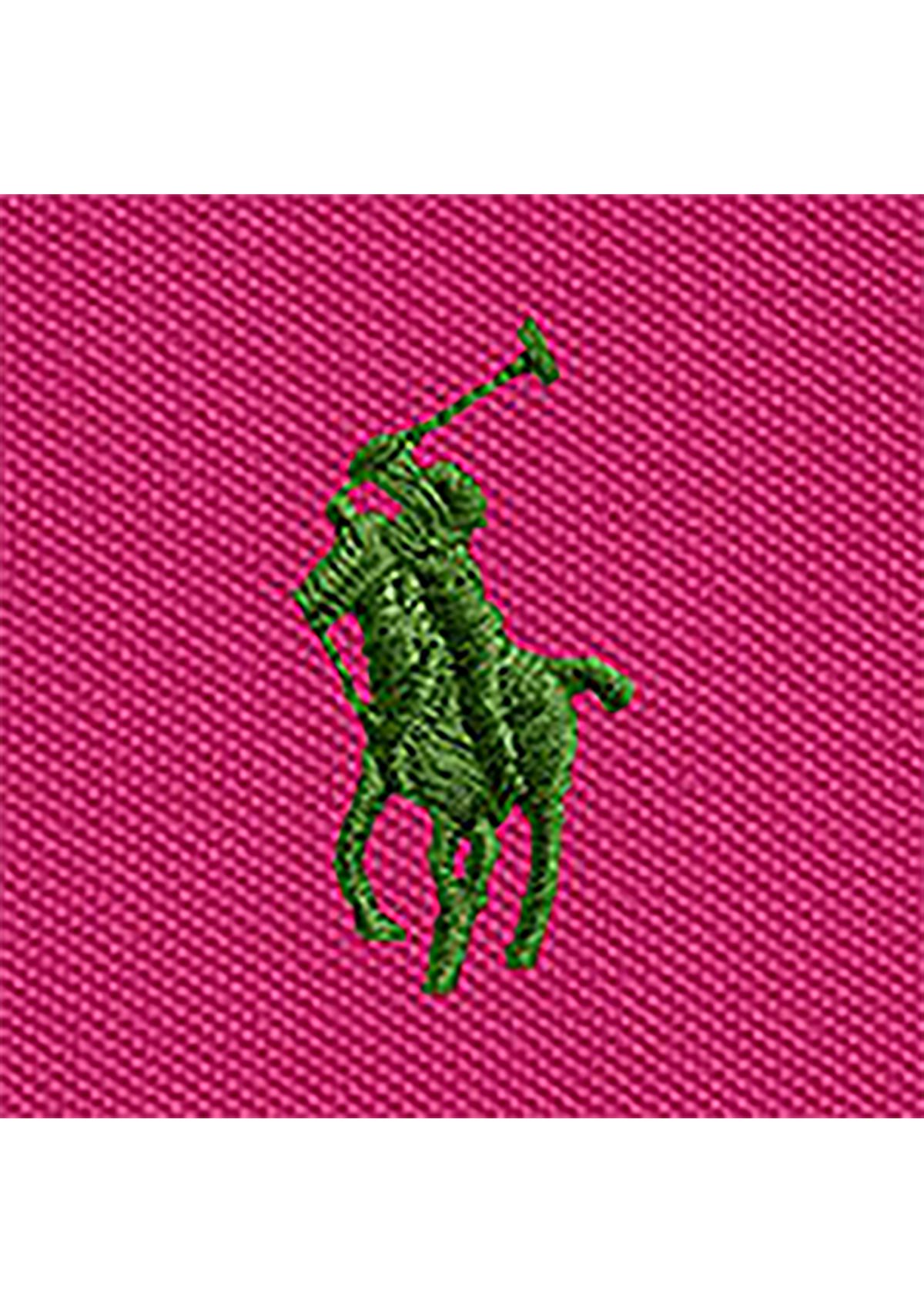 Girls 7-16 Big Pony Stretch Mesh Polo Shirt