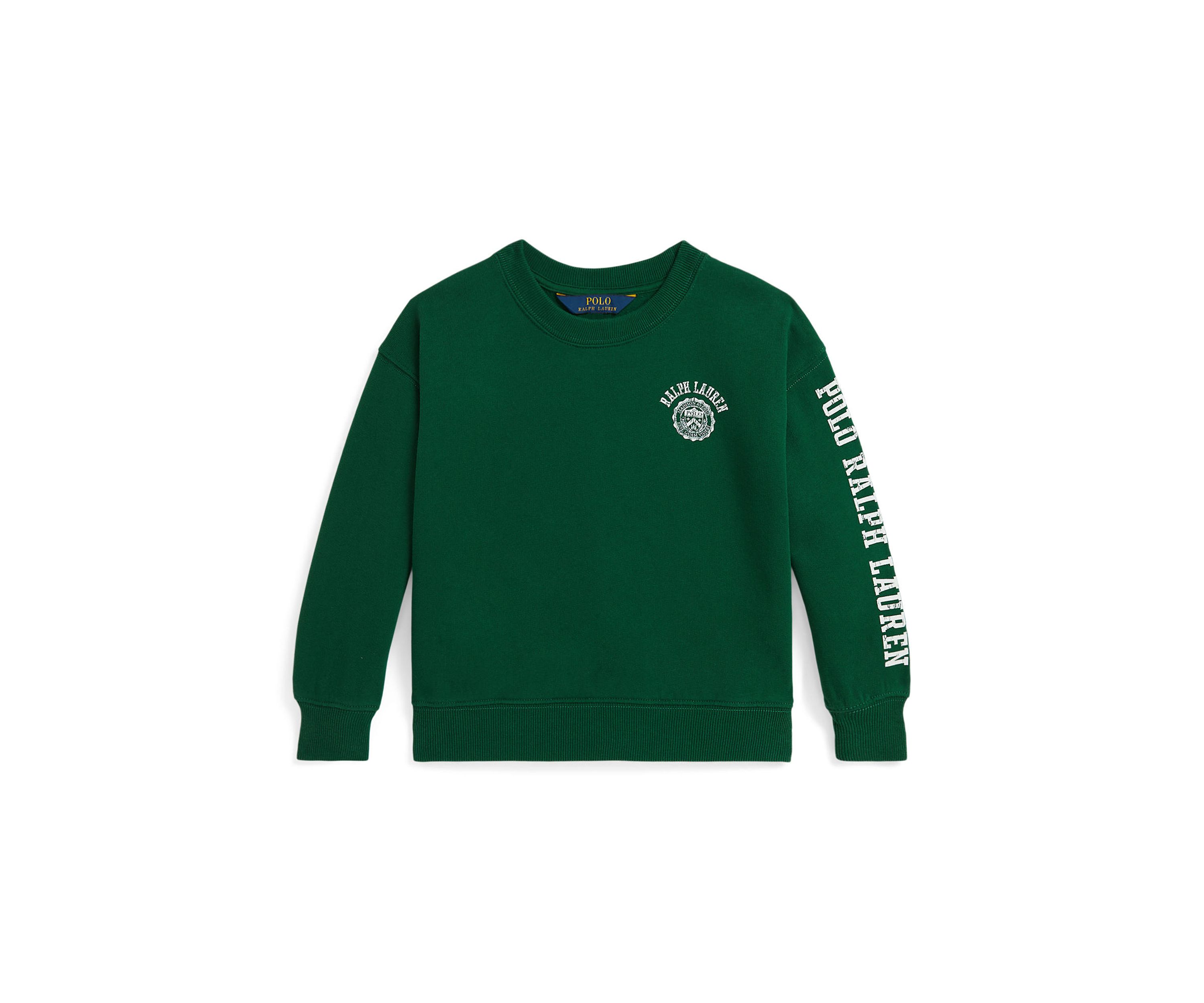 Girls 2-6x Logo Crest Fleece Sweatshirt