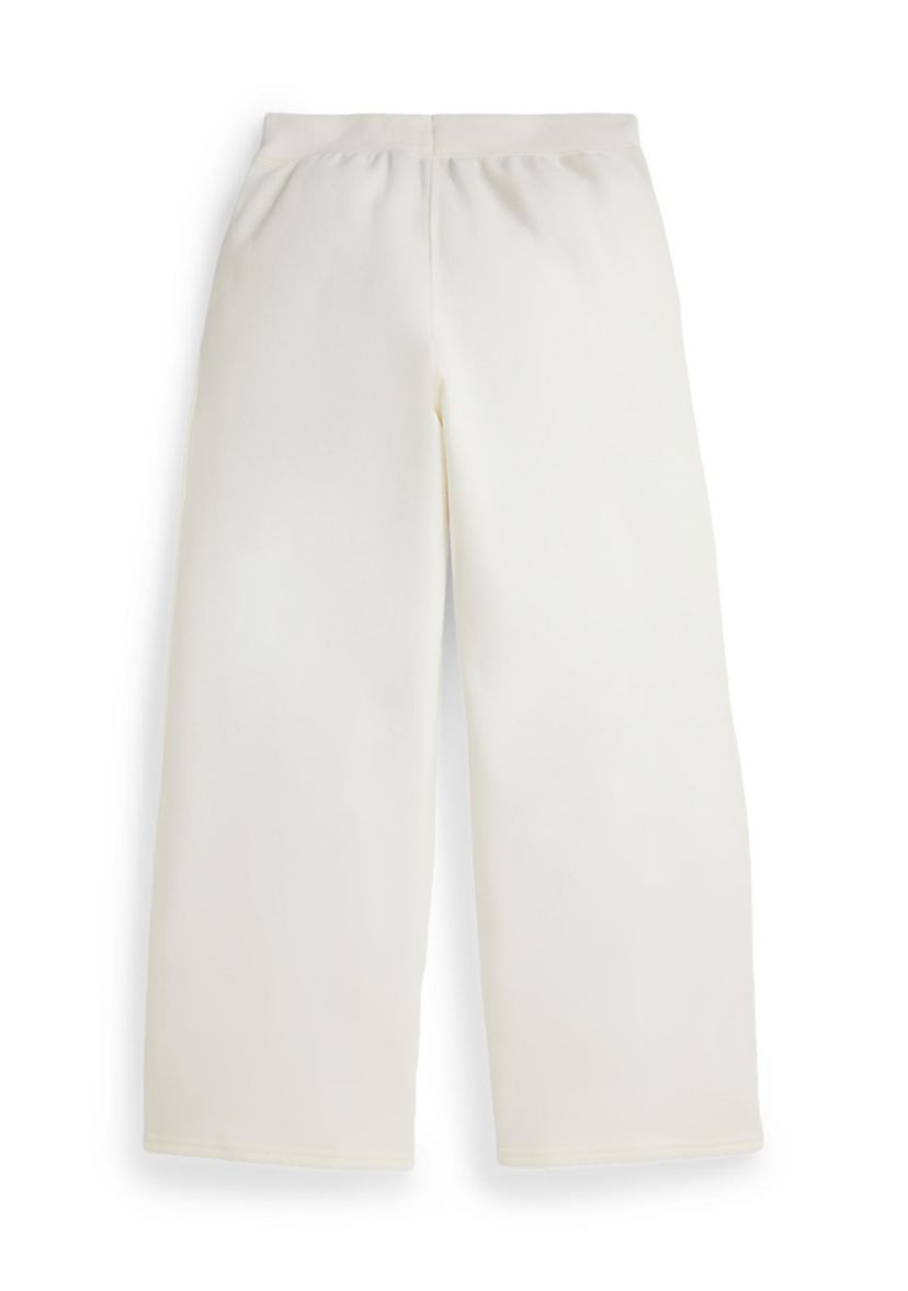 Girls 7-16 Logo Crest Fleece Wide-Leg Pants