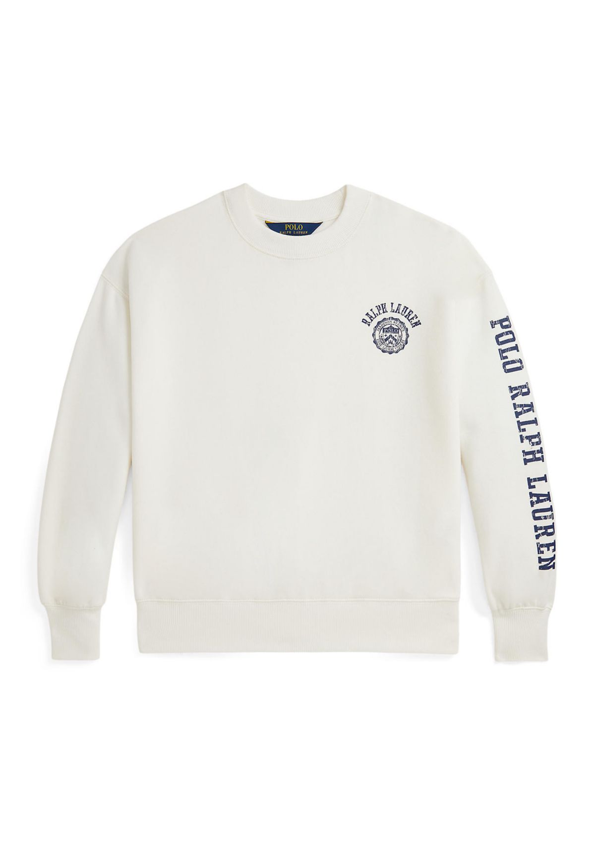 Girls 7-16 Logo Crest Fleece Sweatshirt