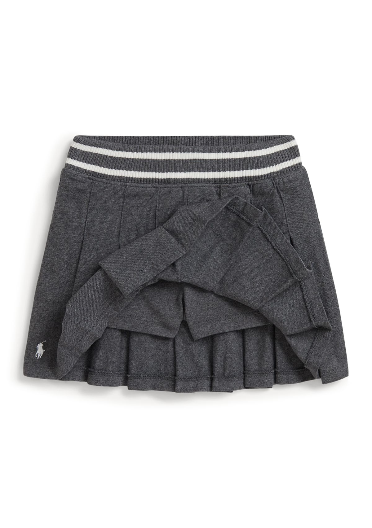 Girls 2-6x Pleated Cotton Jersey Skort