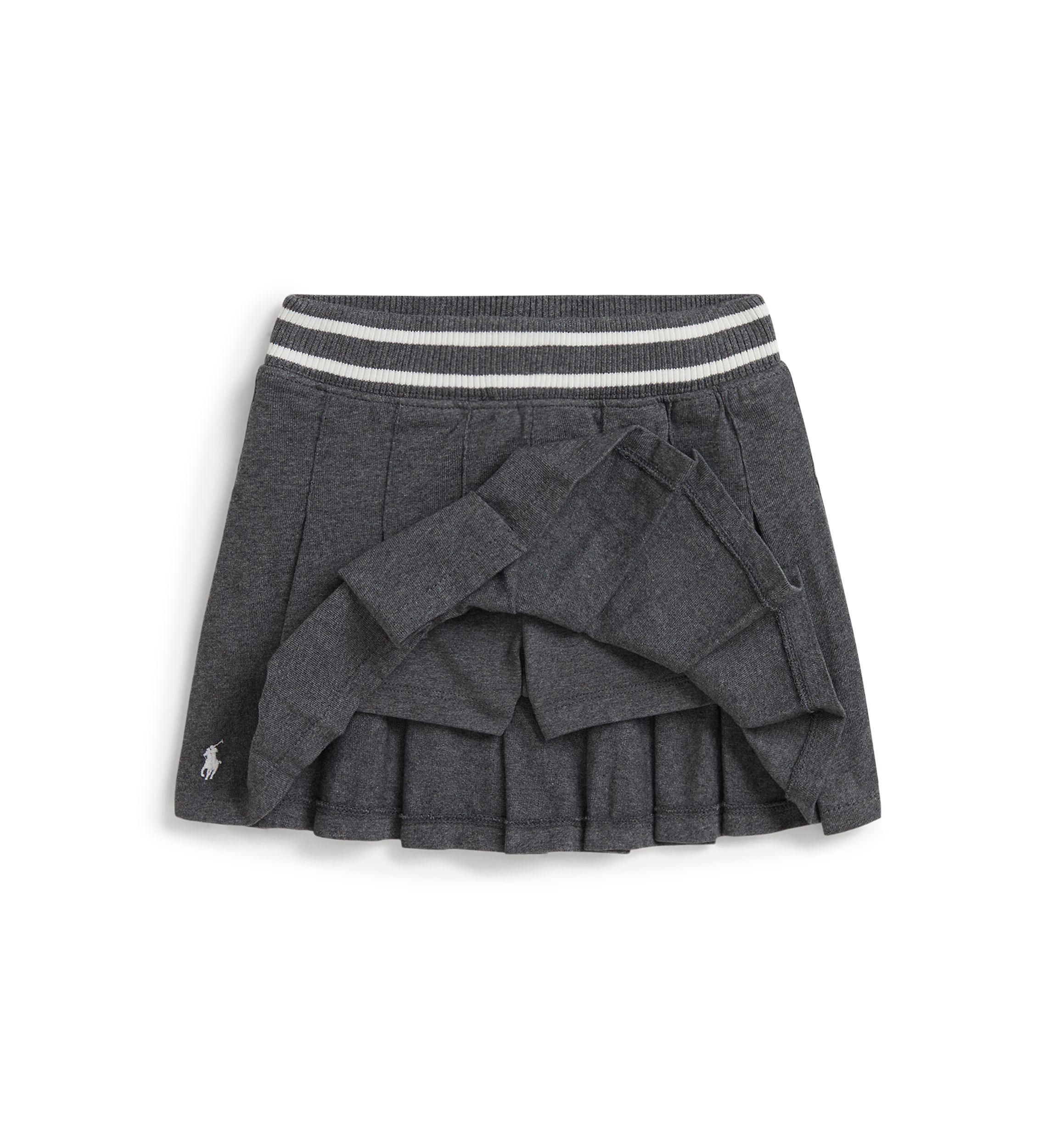Girls 2-6x Pleated Cotton Jersey Skort