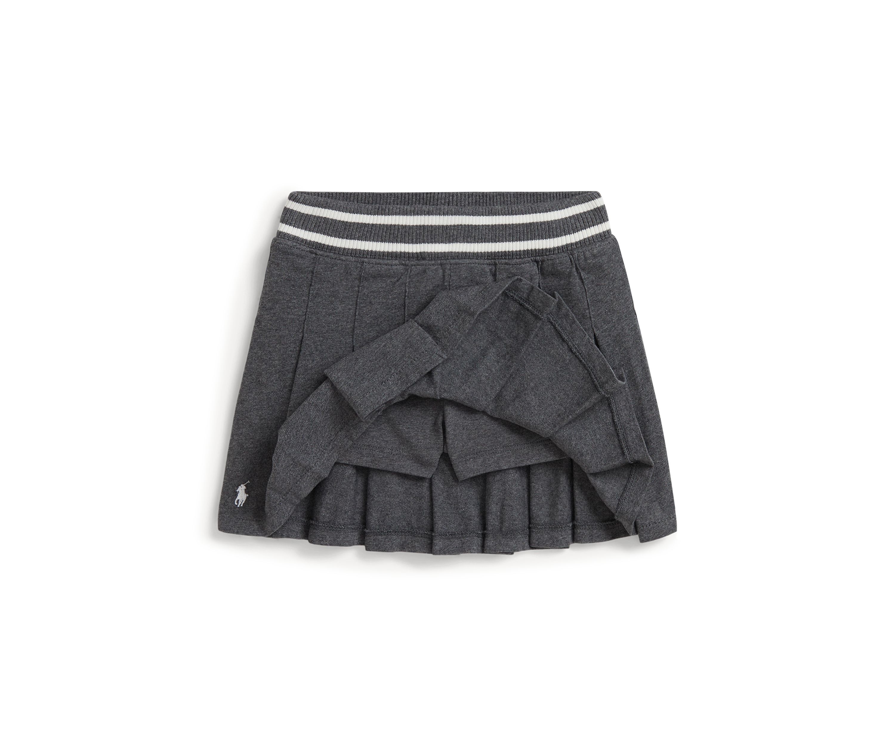 Girls 2-6x Pleated Cotton Jersey Skort