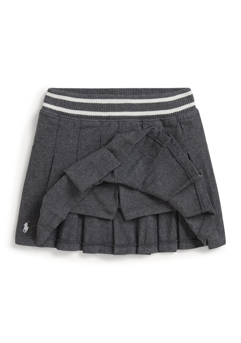 Girls 2-6x Pleated Cotton Jersey Skort
