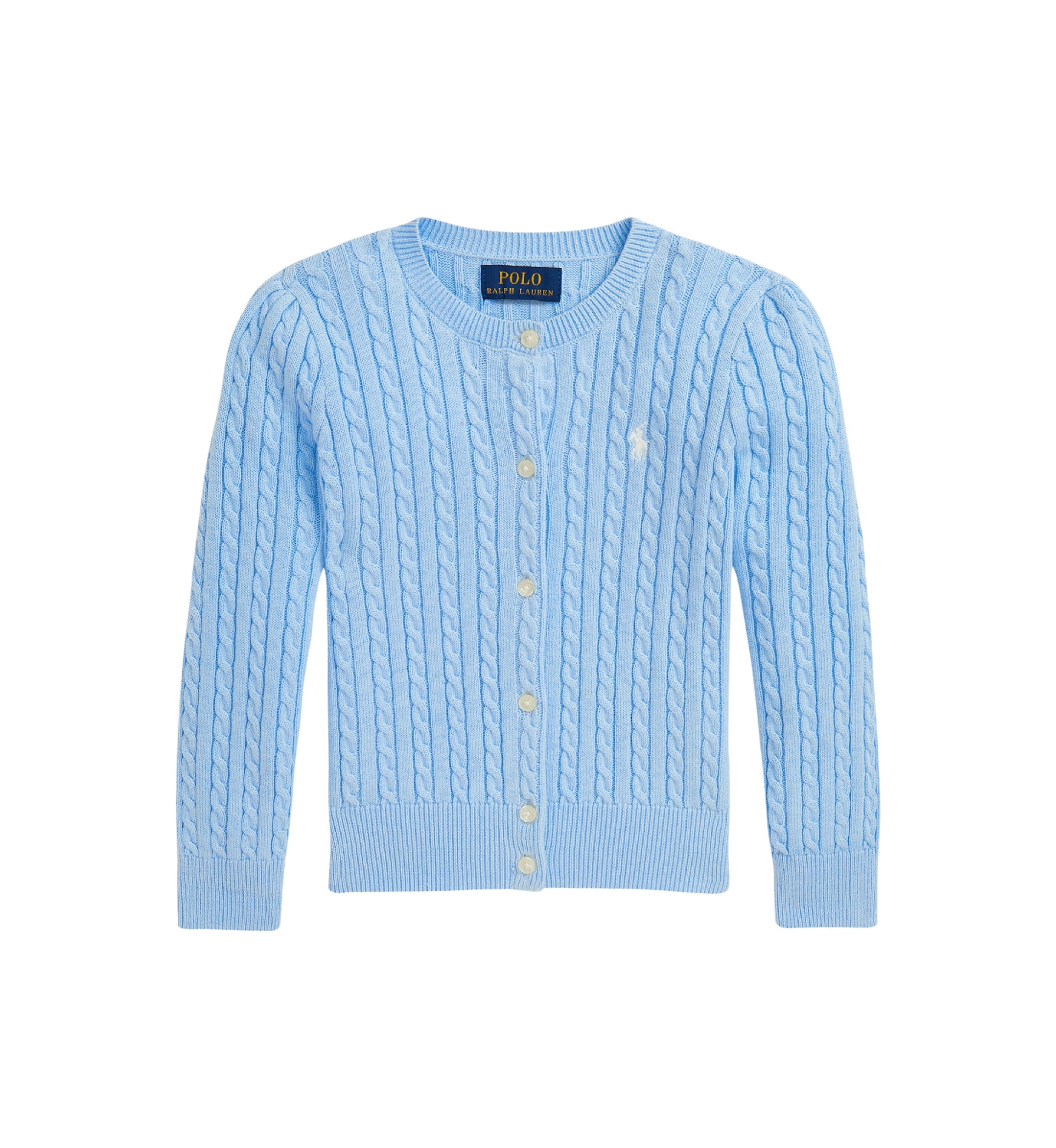Girls 2-6x Mini Cable Cotton Cardigan