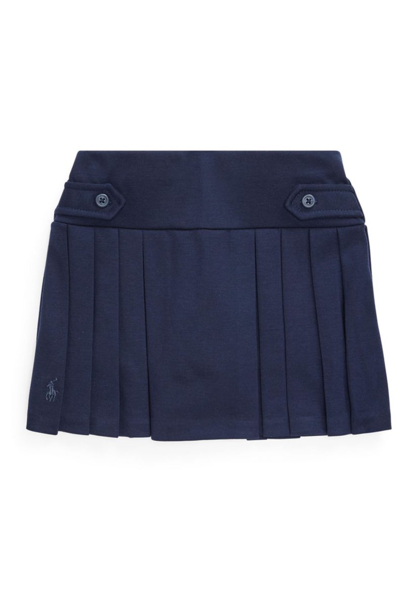Girls 2-6x Ponte Roma Pleat Scooter Bottoms Skort