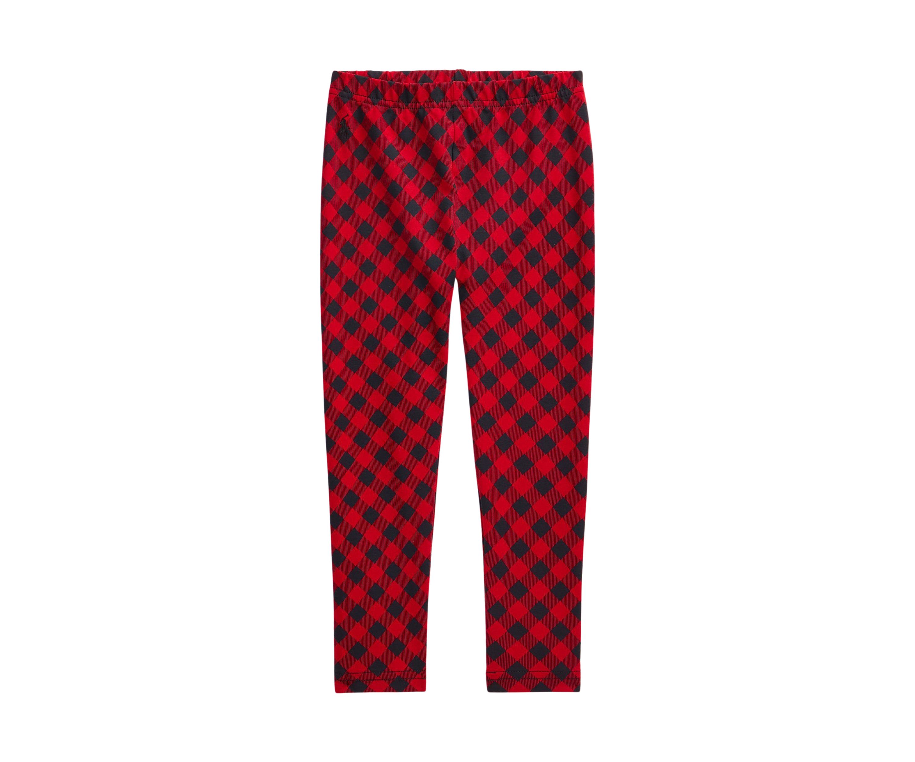 Girls 4-6x Plaid Stretch Jersey Leggings