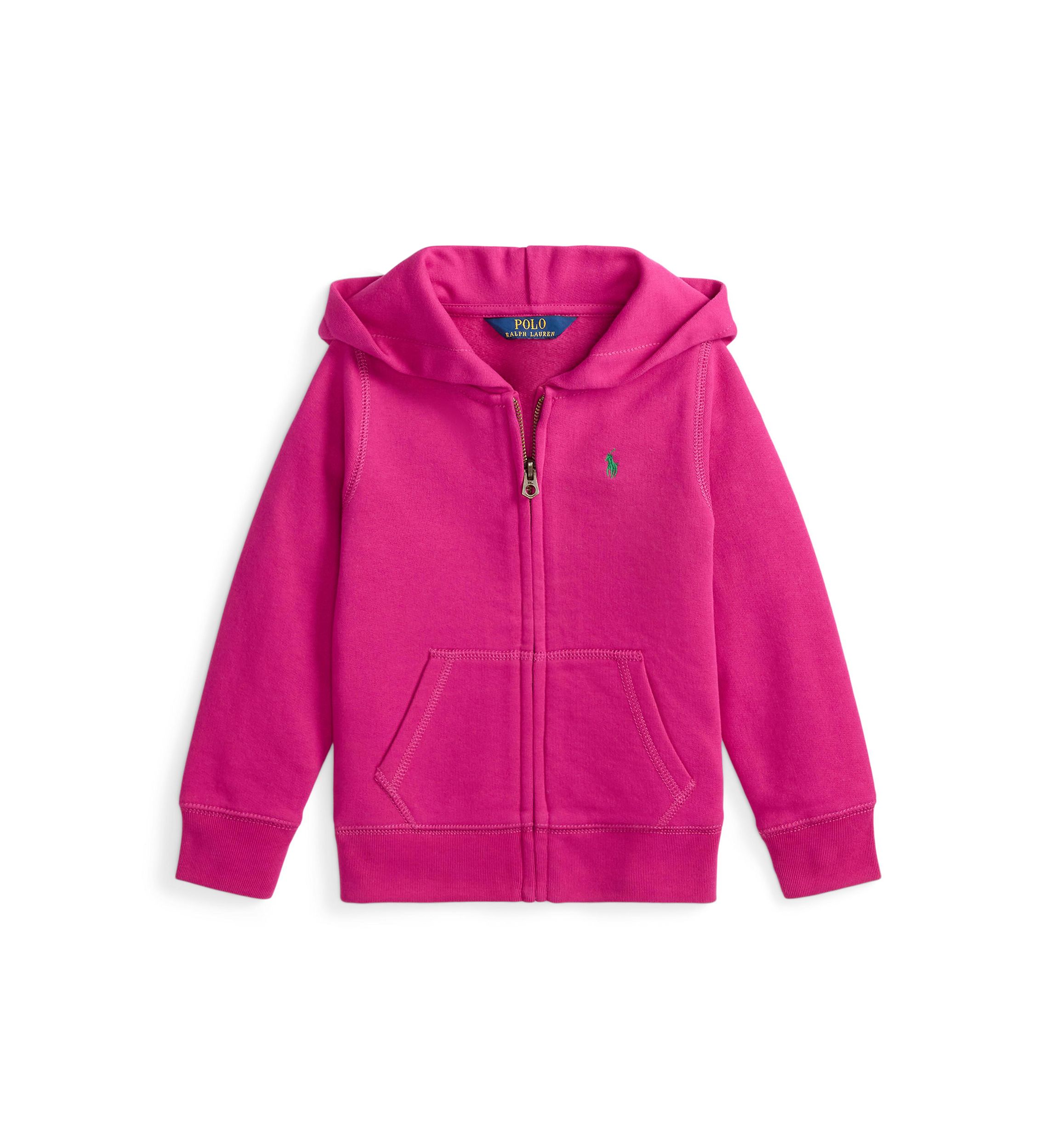 Girls 2-6x Fleece Full-Zip Hoodie 