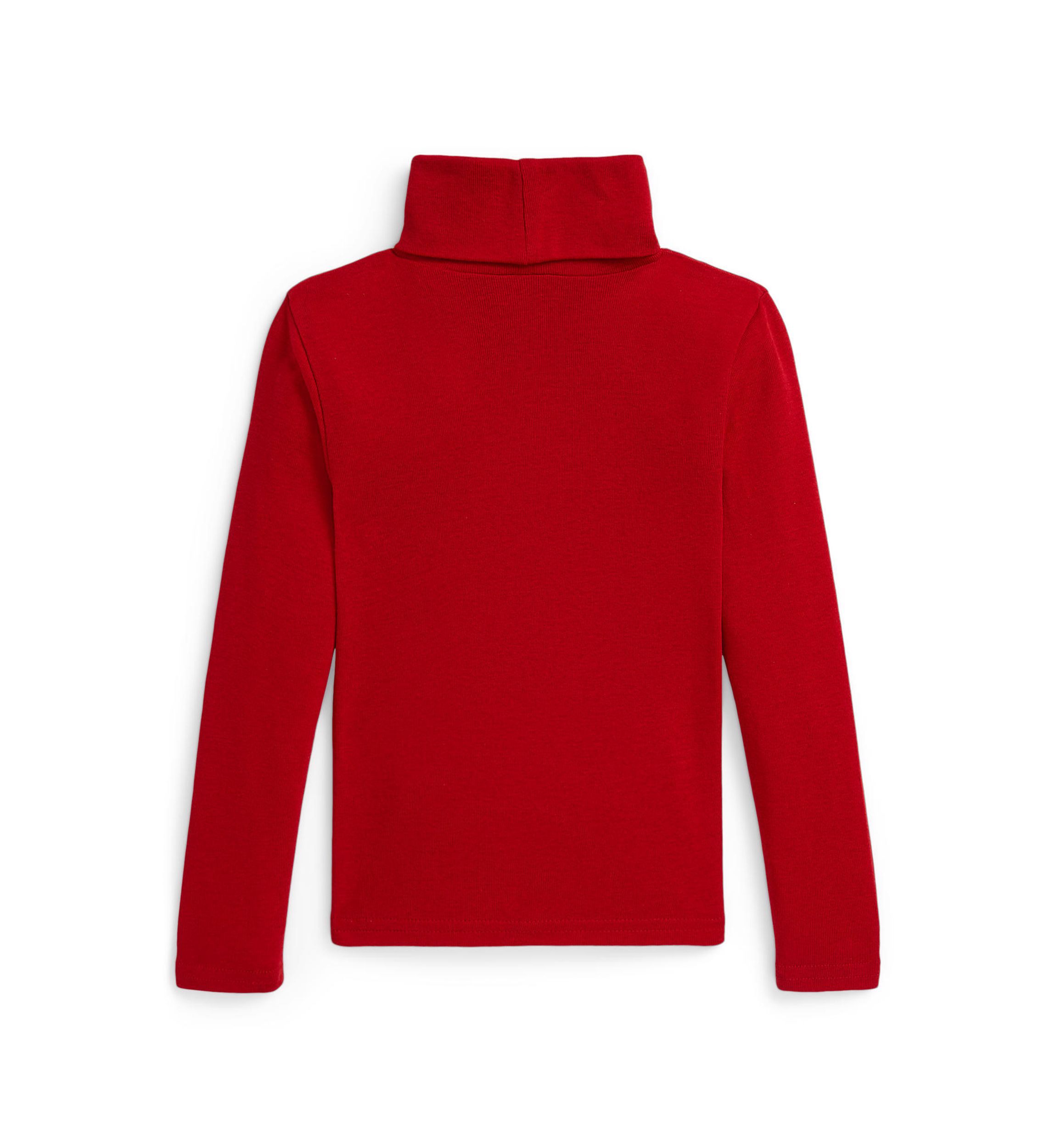 Girls 2-6x Ribbed Cotton-Modal Turtleneck
