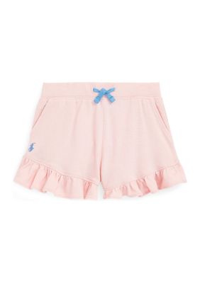 Ralph Lauren Childrenswear Girls 4-6x Frayed Cotton Denim Shorts | belk