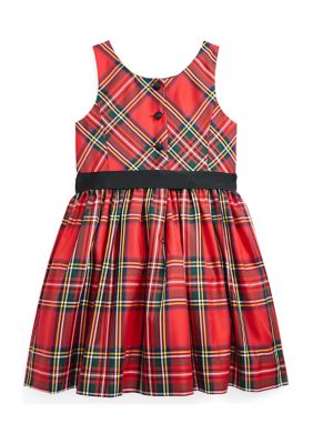 Ralph Lauren Childrenswear Girls 4-6x Plaid Fit and Flare Dress | belk
